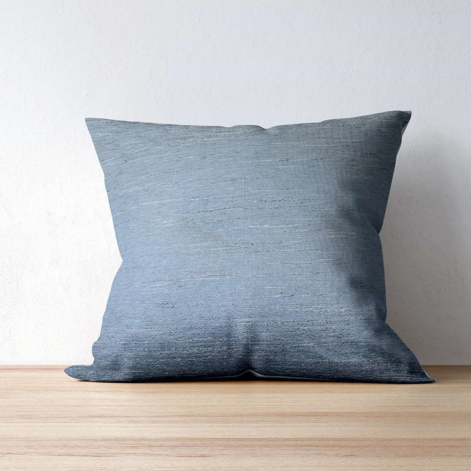 Versailles – Housse de coussin Ceasar, 20 x 20&nbsp;po, lavable à la machine, bleu