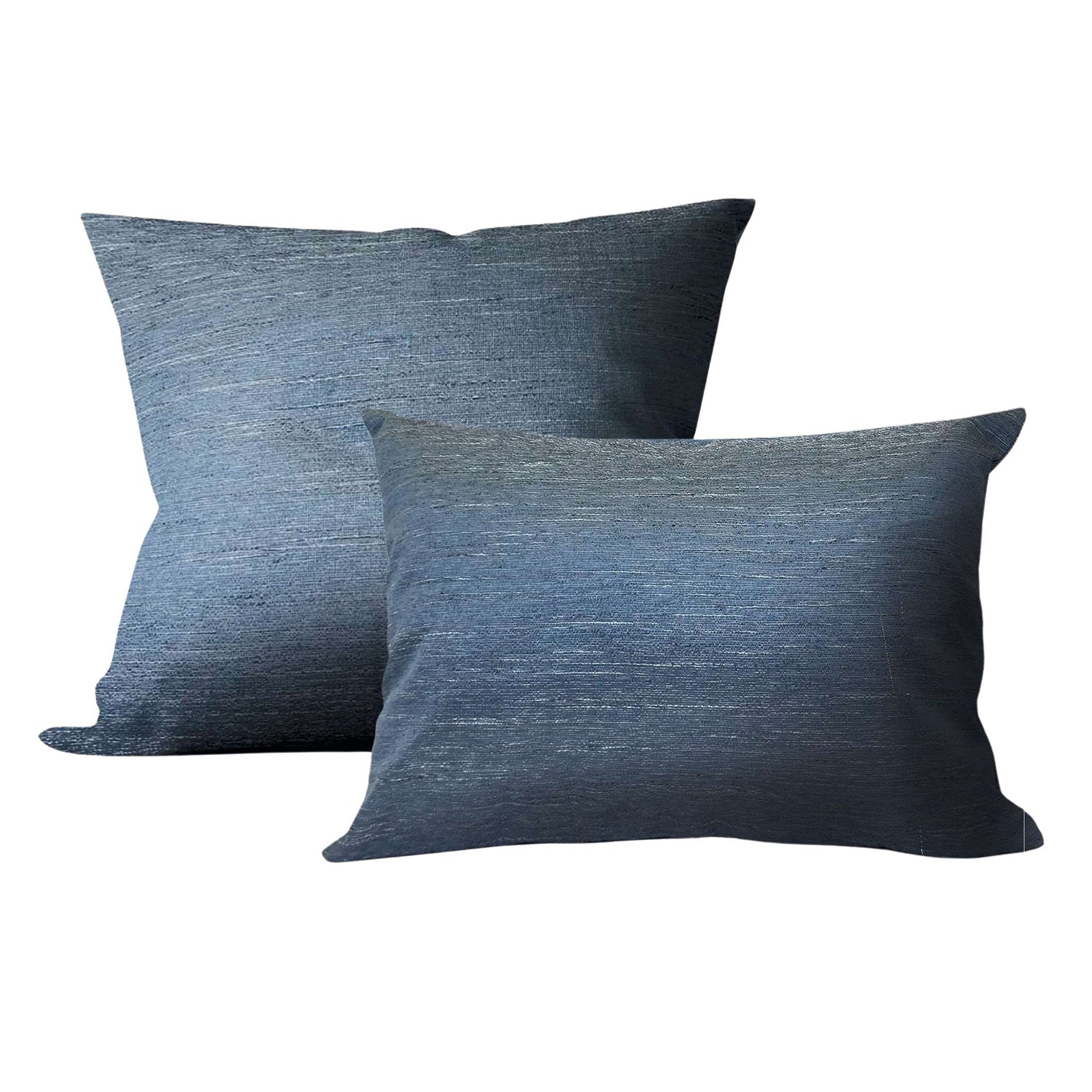 Versailles – Housse de coussin Ceasar, 20 x 20&nbsp;po, lavable à la machine, bleu