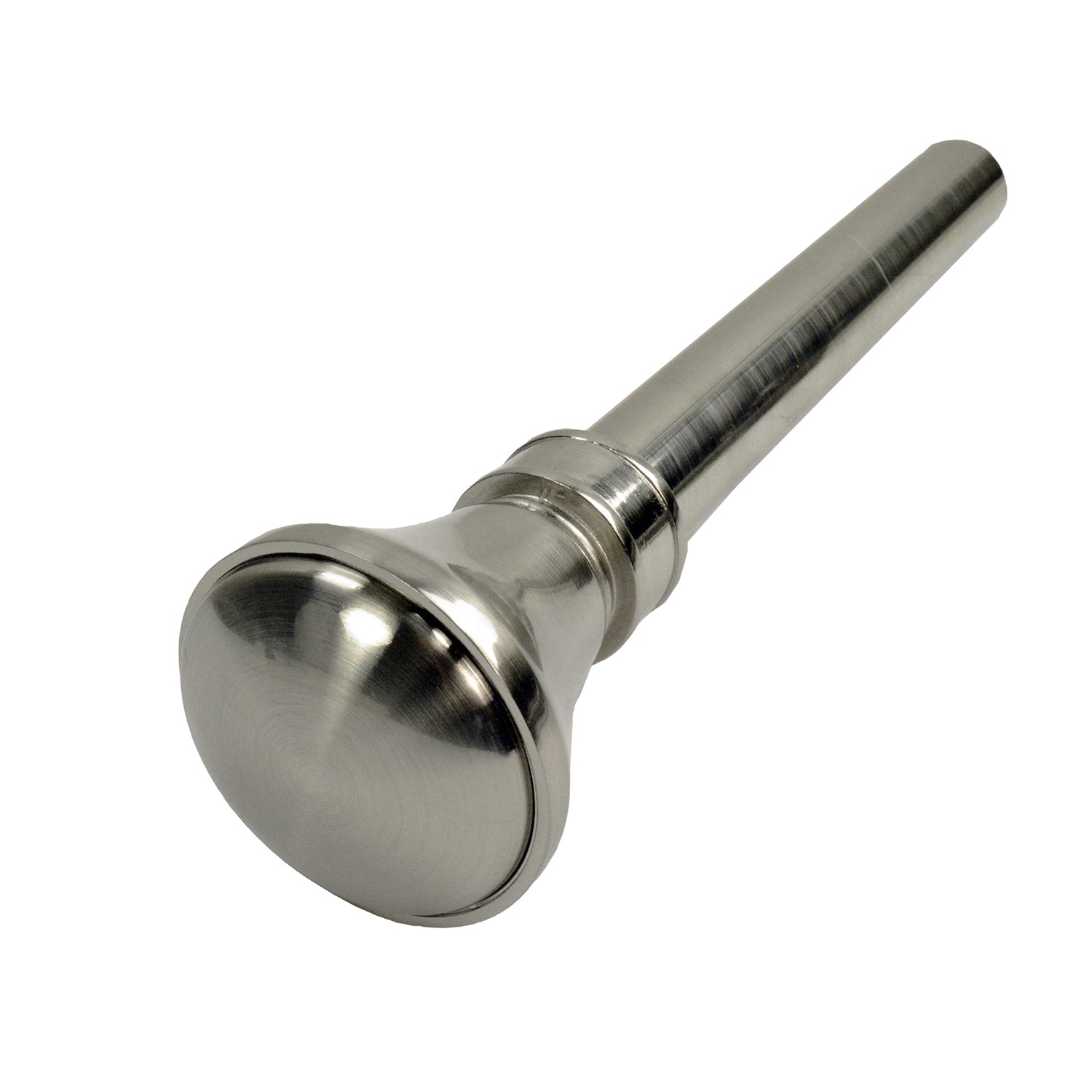 Versailles - Lexington Flare Curtain Rod Set, Adjustable Length from 86" to 144", Silver