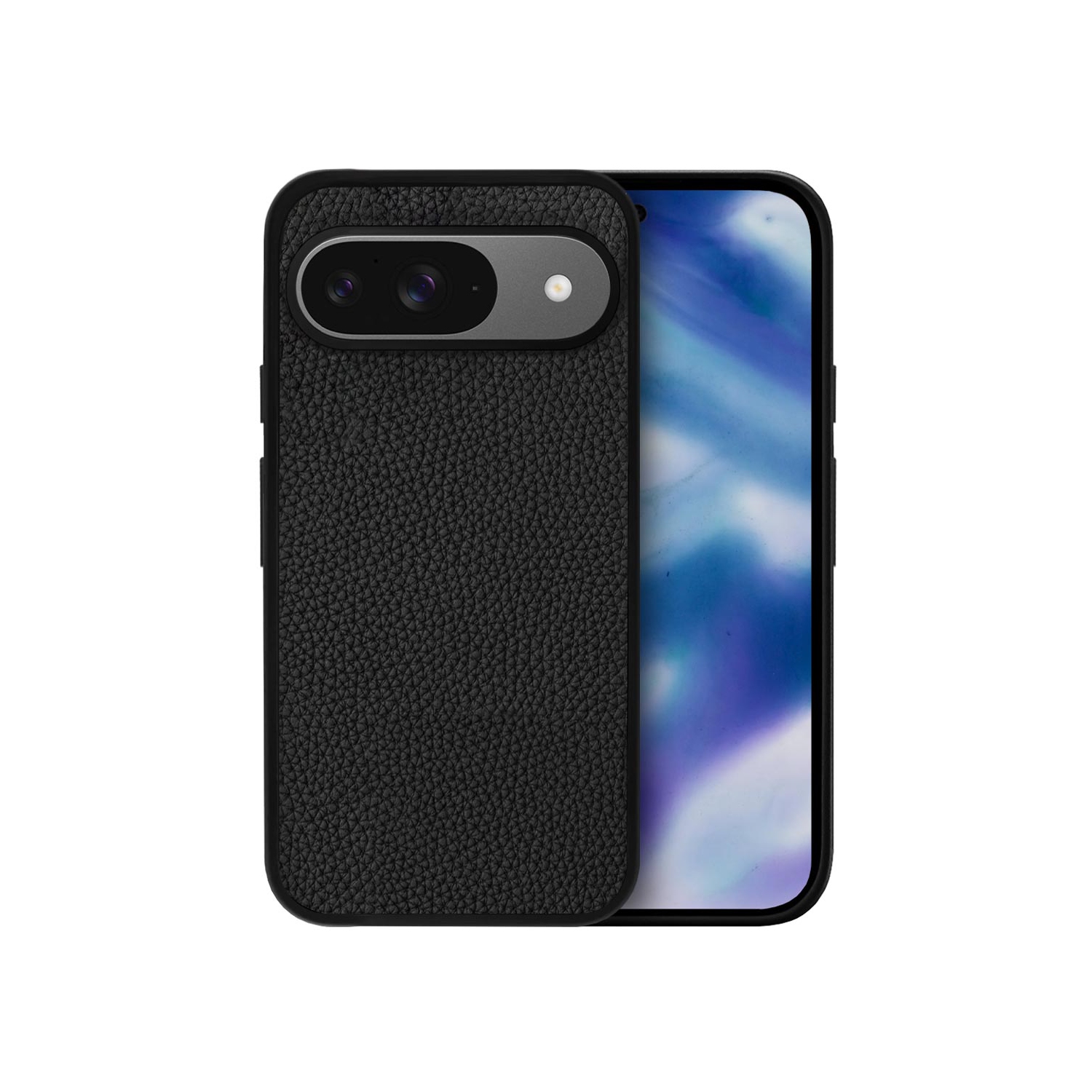 Étui antichoc en cuir végétalien d'Adreama pour Pixel 9/9 Pro de Google