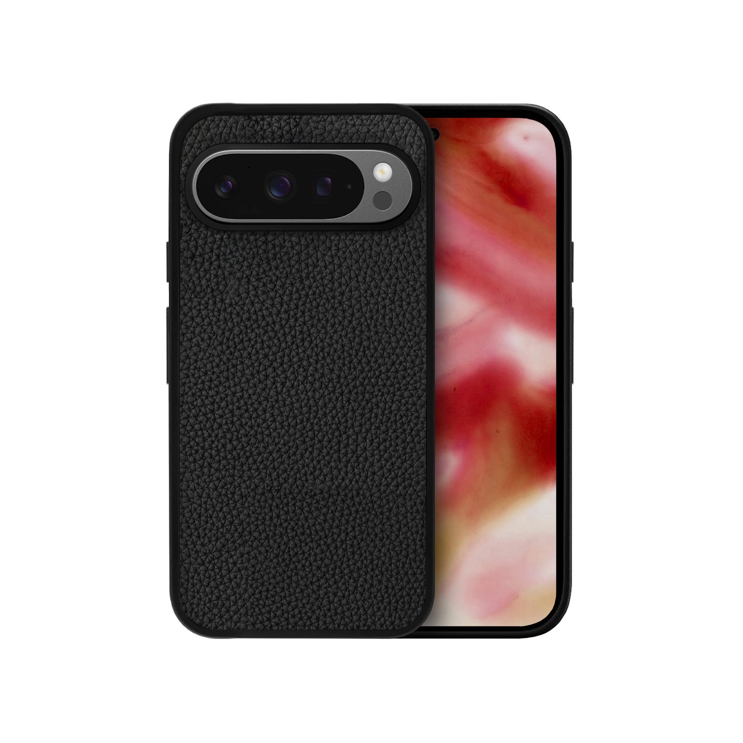 Étui en cuir végétalien d'Adreama pour Pixel 9 Pro XL de Google