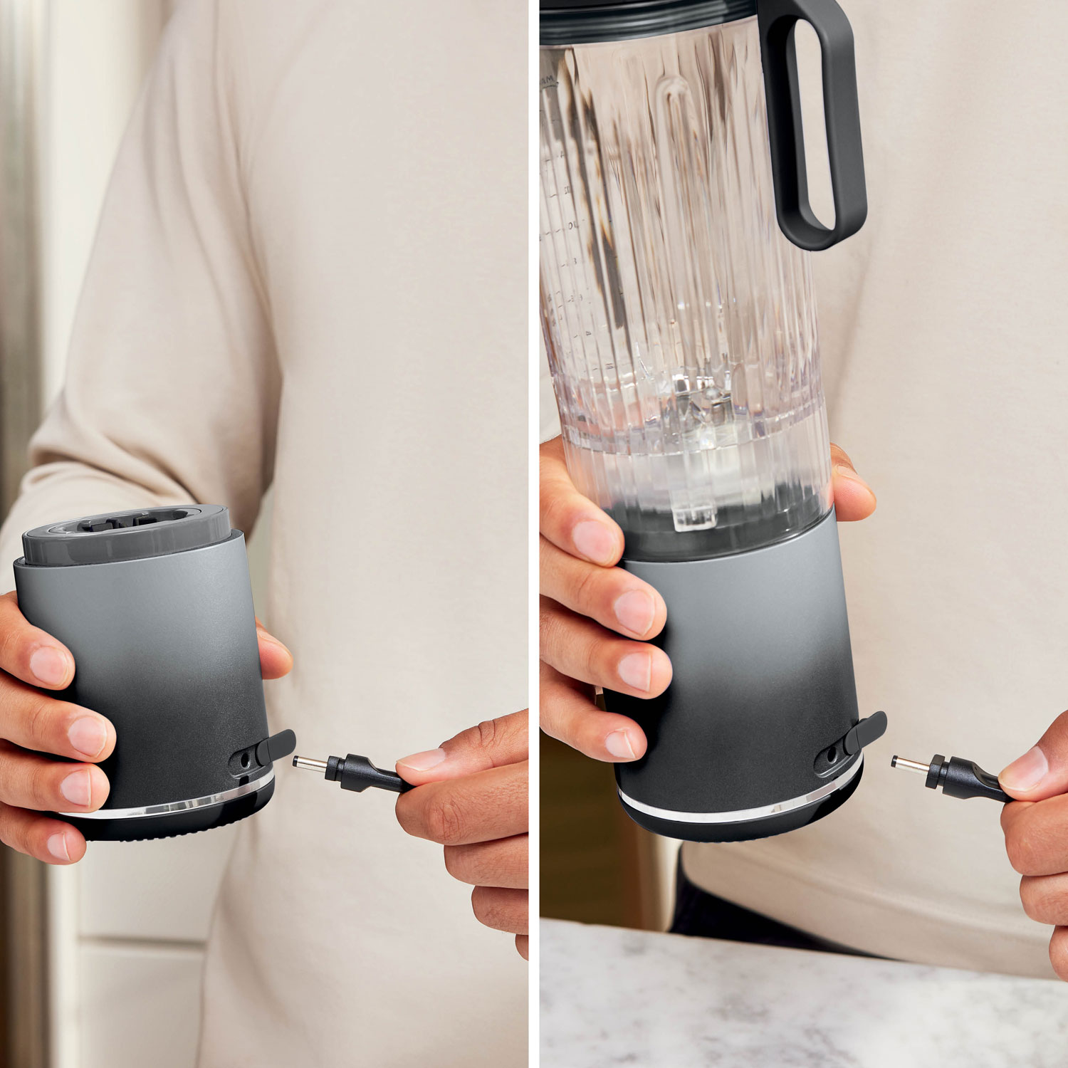 Ninja Blast Max 650ml/22oz Portable Blender - Grey | Best