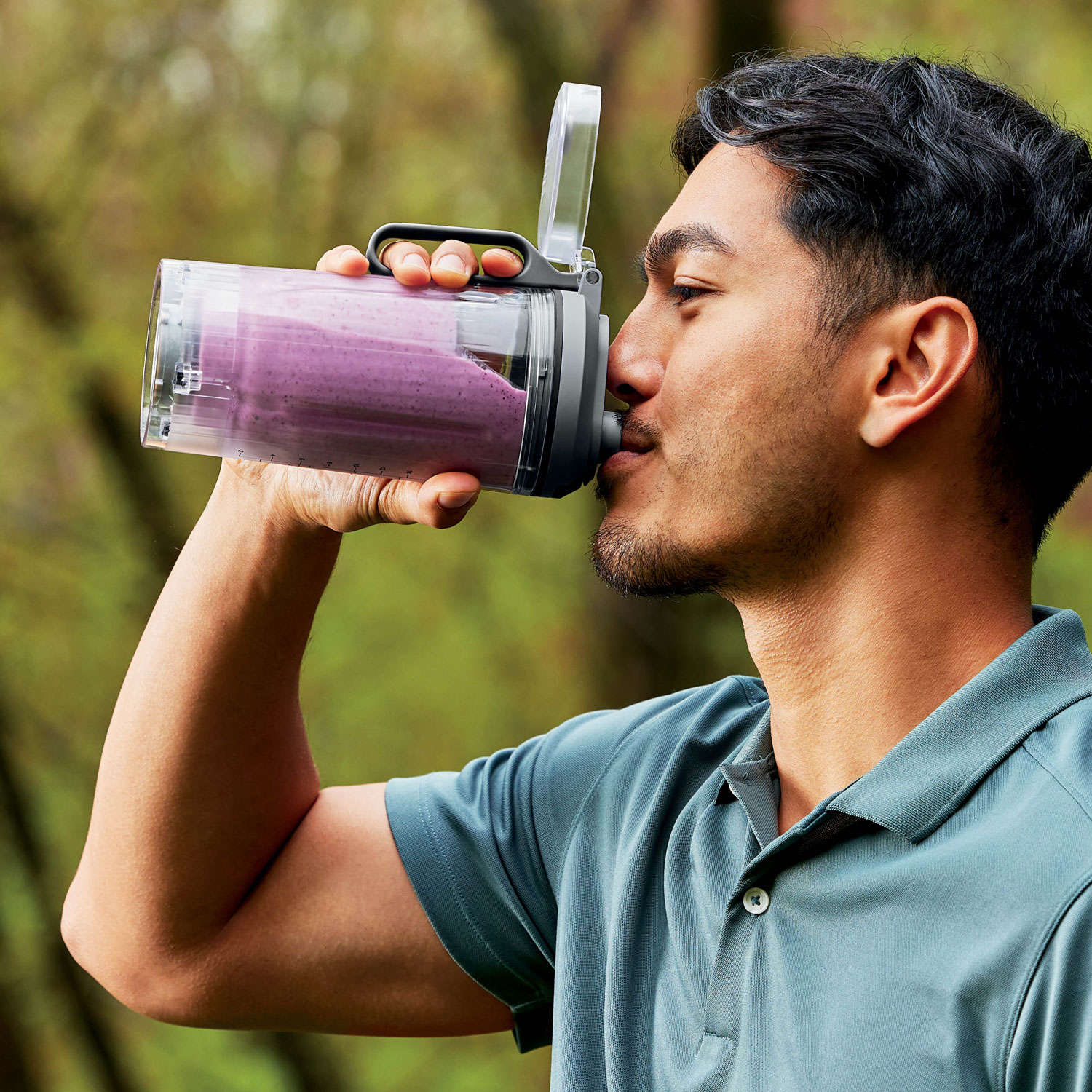 Ninja BLAST MAX 650ml ジューサー Ninja Blast Max 650ml/22oz Portable Blender - Grey | Best