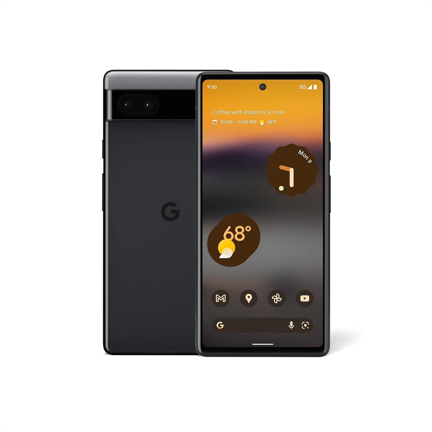 Refurbished (Fair) - Google Pixel 6a 128GB - Charcoal