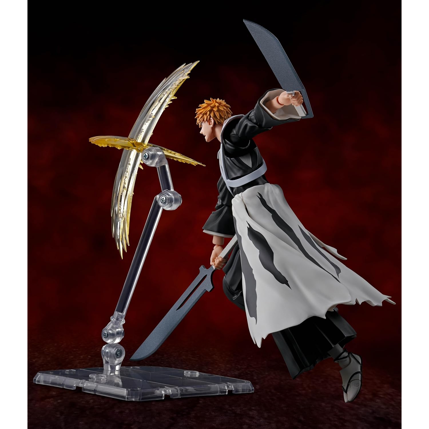 Bleach 6 Inch Action Figure S.H. Figuarts - Ichigo Kurosaki -Dual Zangetsu