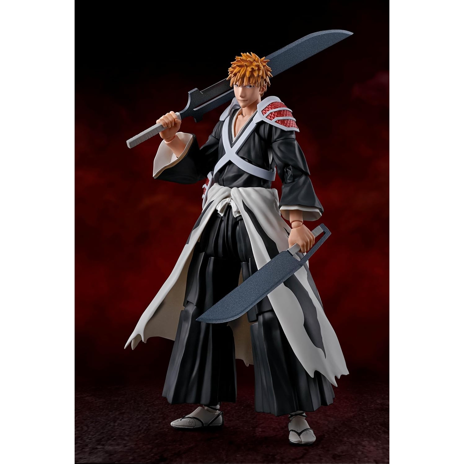 Bleach 6 Inch Action Figure S.H. Figuarts - Ichigo Kurosaki -Dual Zangetsu