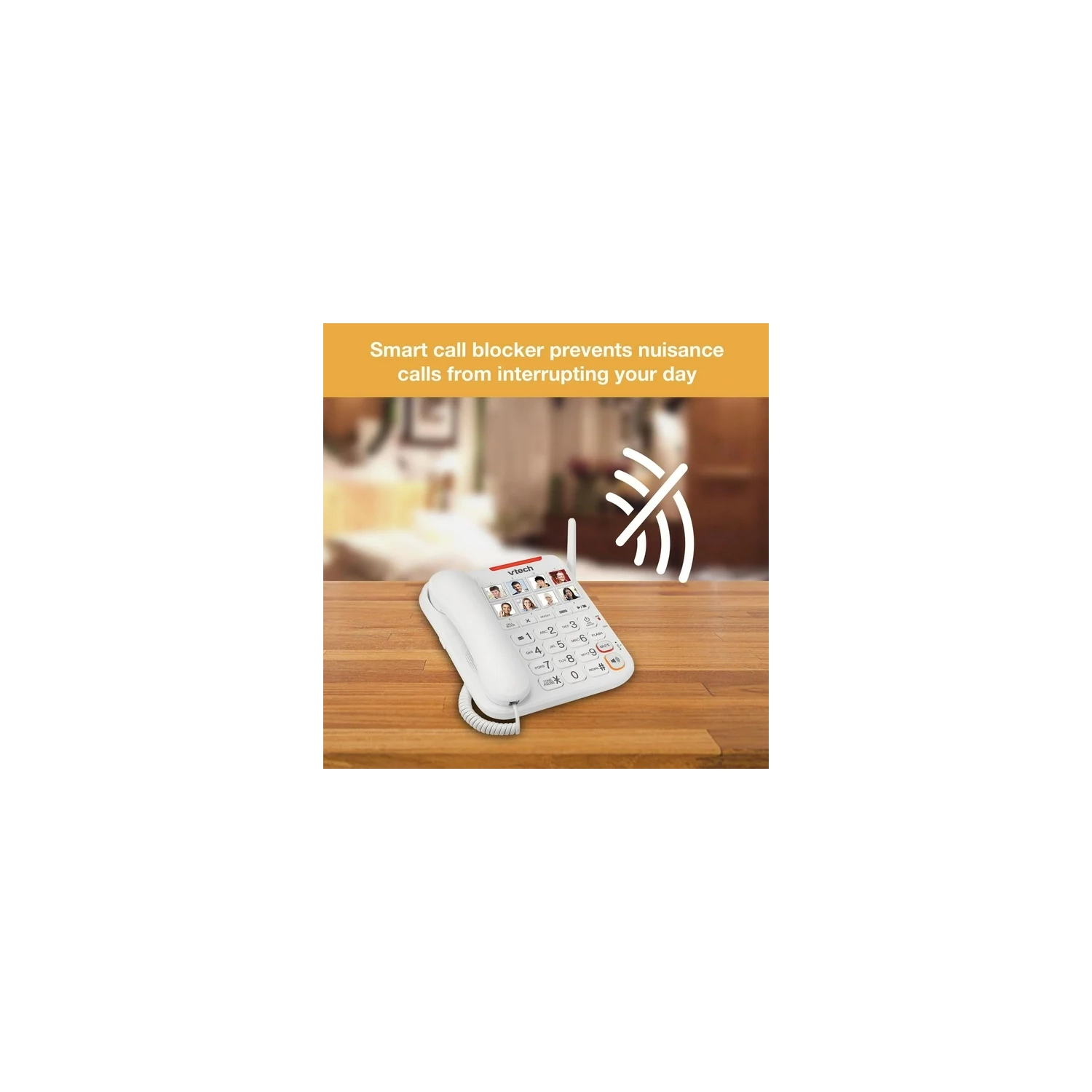 Système téléphonique amplifié avec/sans fil SN5147 de VTech