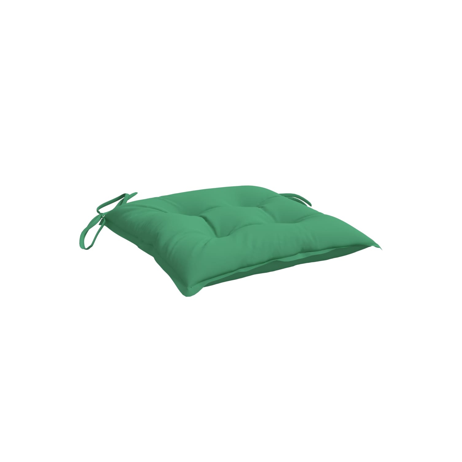 Coussins de chaise vidaXL 4 pièces vertes 40x40Prés tissu Oxford 7 cm