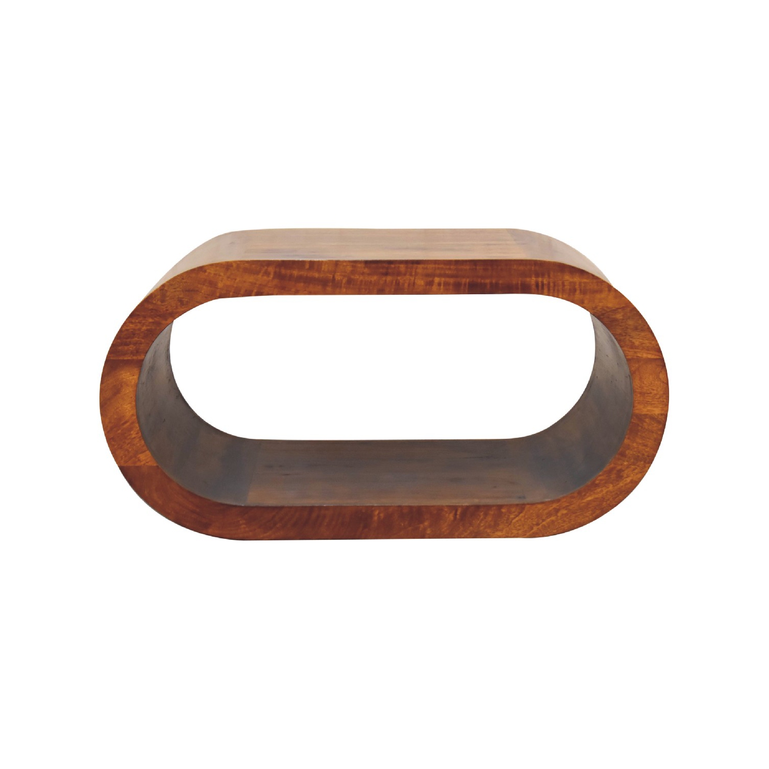 Artisan Furniture Solid Wood Amaya Coffee Table In Chestnut Finish