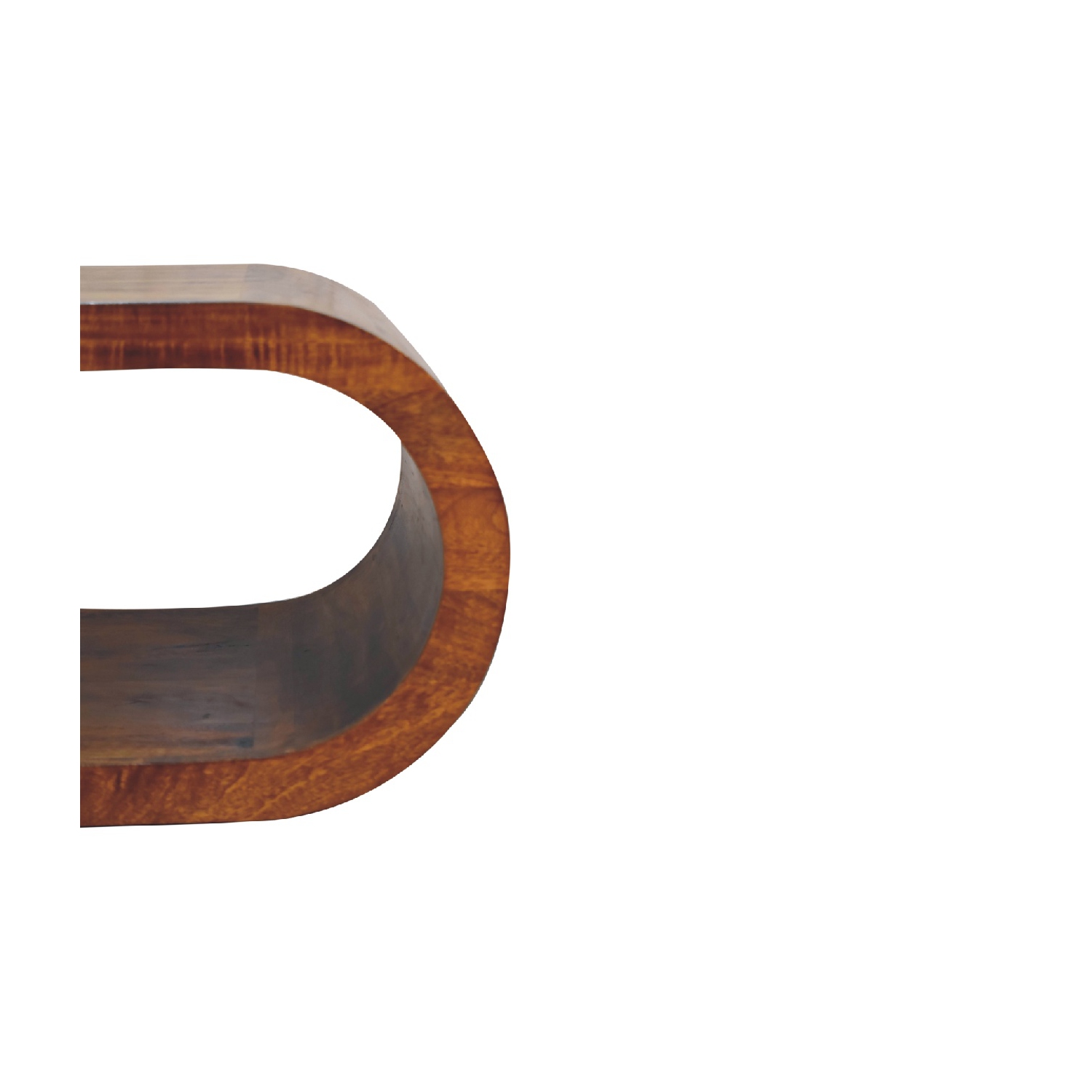 Artisan Furniture Solid Wood Amaya Coffee Table In Chestnut Finish