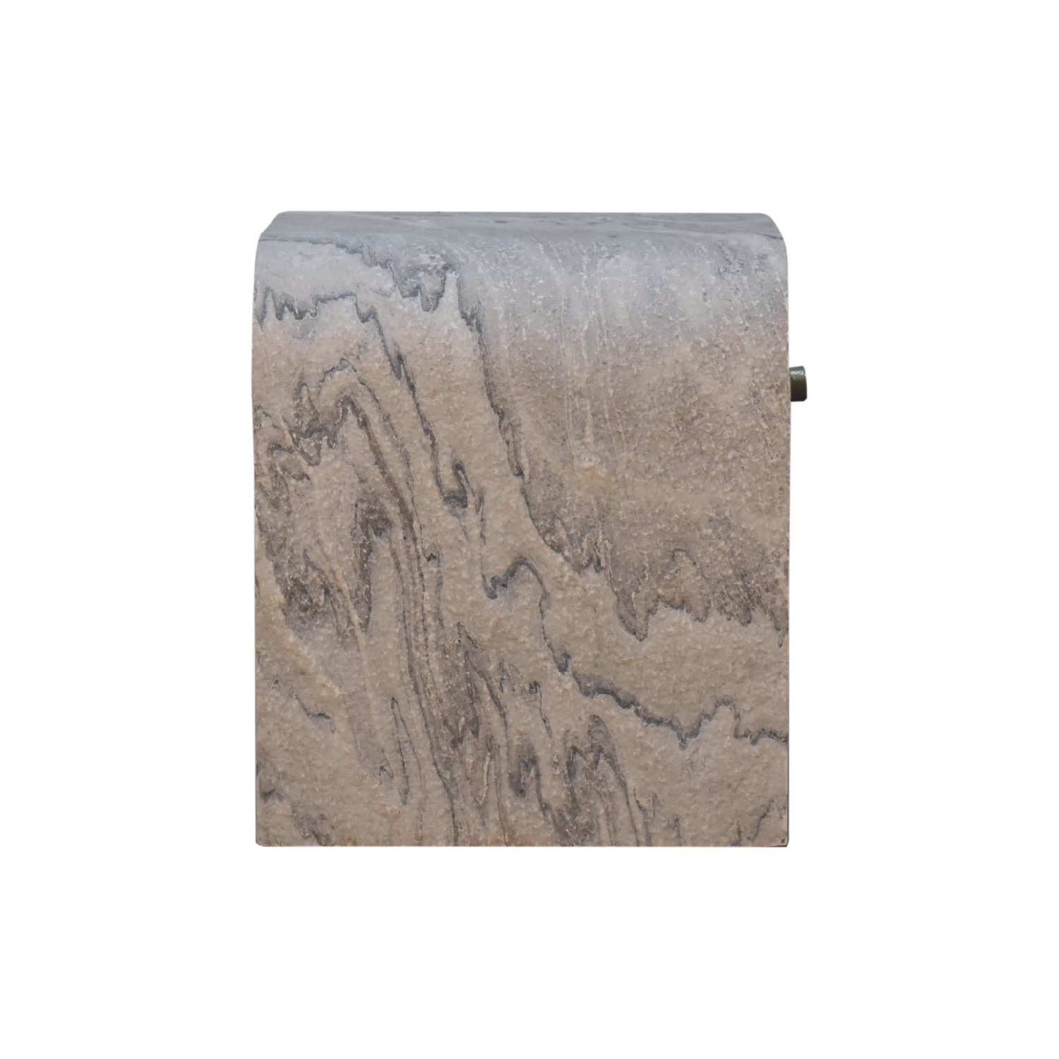 Artisan Furniture Solid Wood Nouveau Nightstand In oak-ish finish