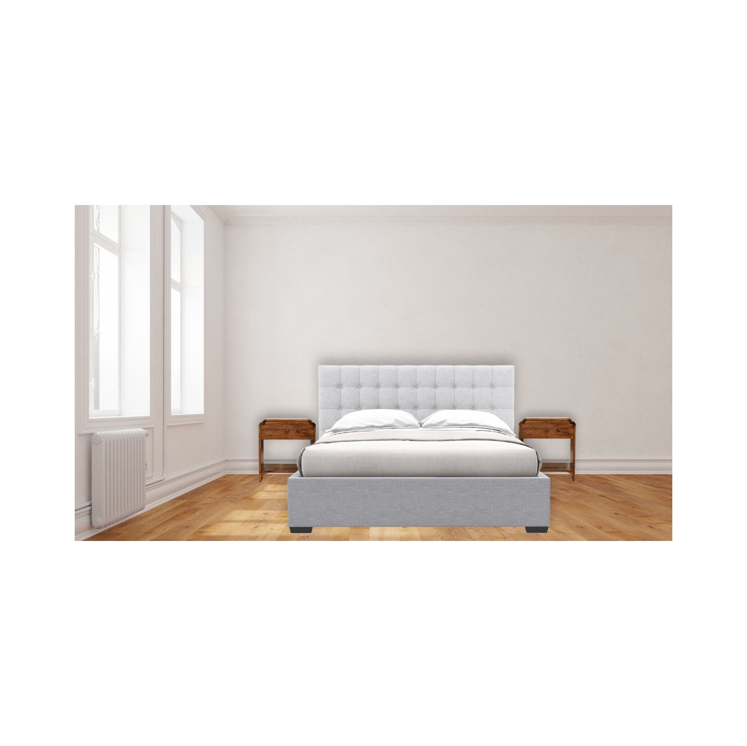 Artisan Furniture Solid Wood Newton Nightstand In Chestnut Finish