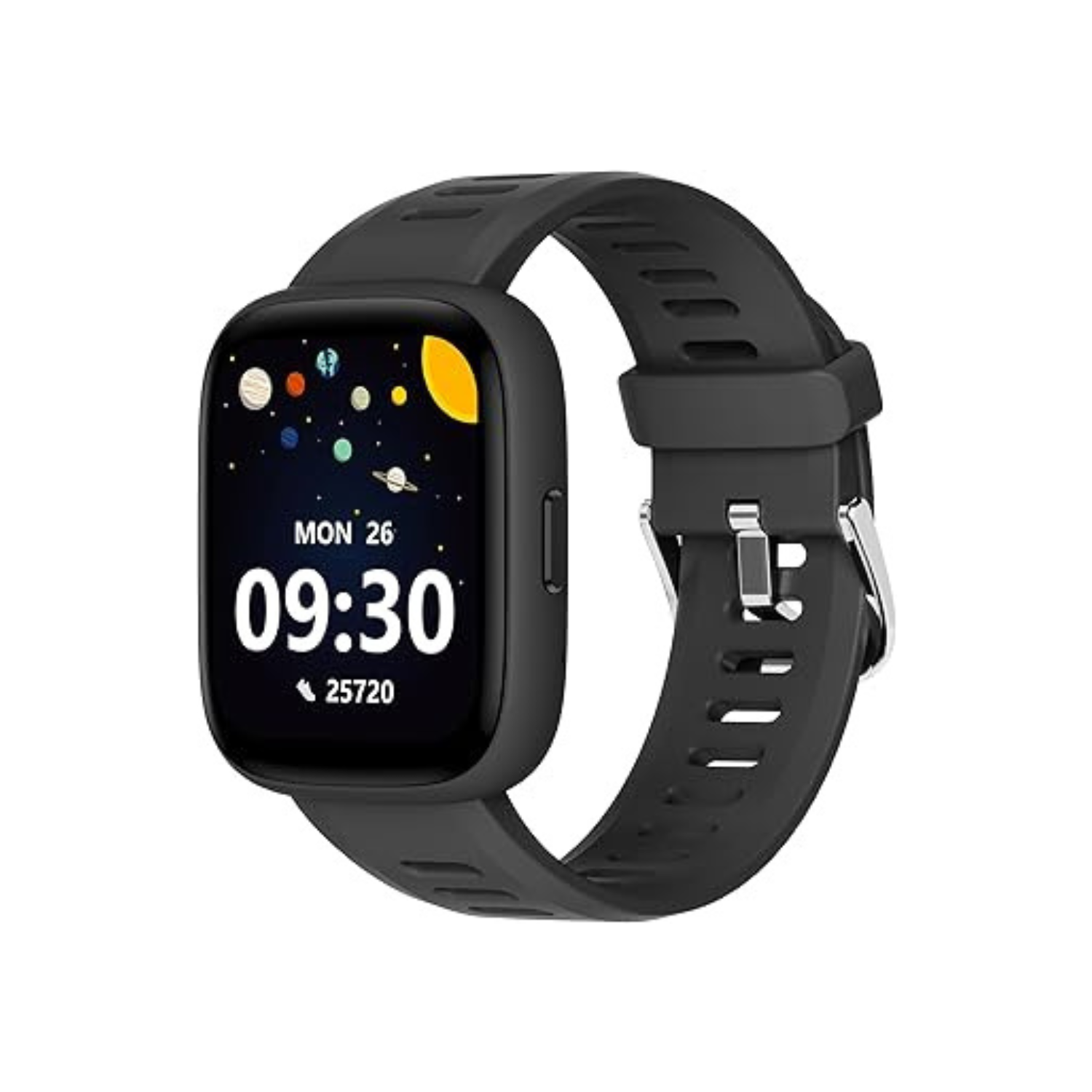 Smart Watch for Kids, 1.8" Fitness Tracker Watch Pedometer, Heart Rate, IP68 Waterproof, Sleep Monitor, Calorie Step Counter, 5 Puzzle Games