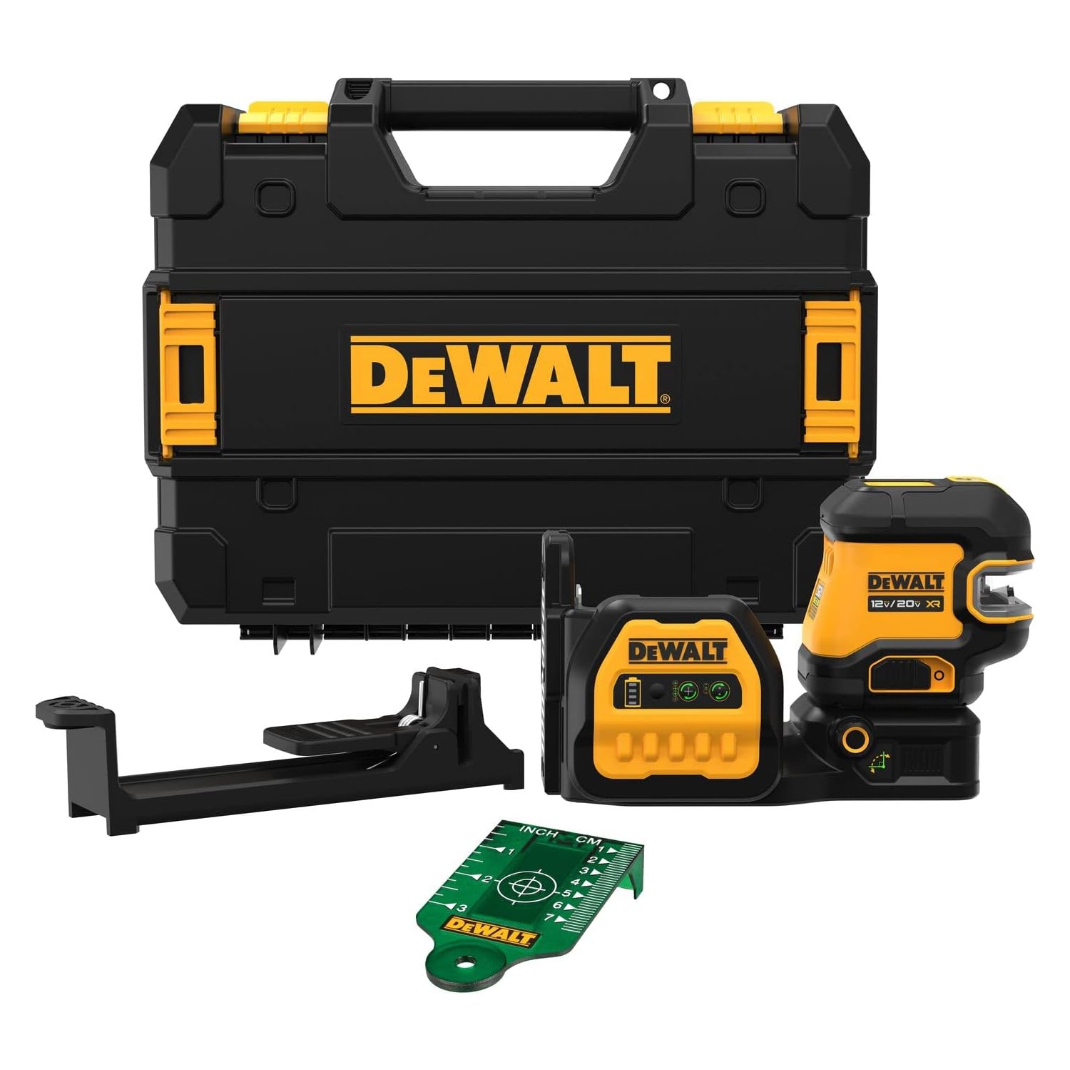 DEWALT 20V/12V MAX Laser Level, 2-Spot Laser, Green, Bare Tool Only