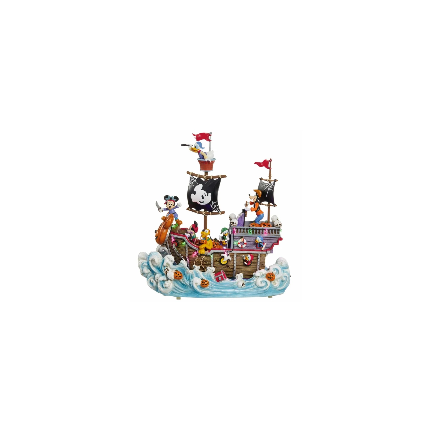 Bateau pirate animé avec lumières et musique de Disney - BRAND NOUVEAU