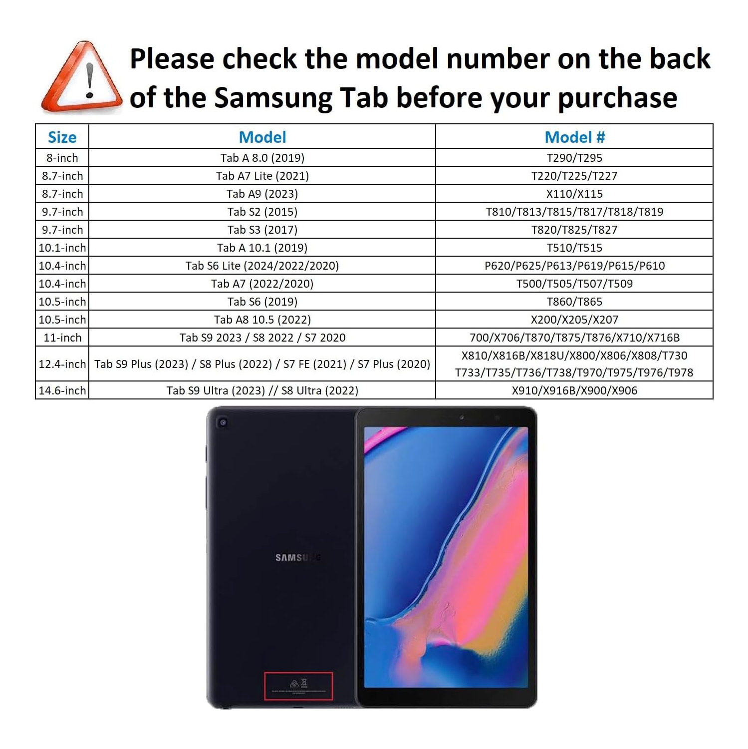 Rotating Case for Samsung Galaxy Tab A9 Plus 11 inch Tab A9+ [X210/X216/X218], 360 Degree Stand [Auto