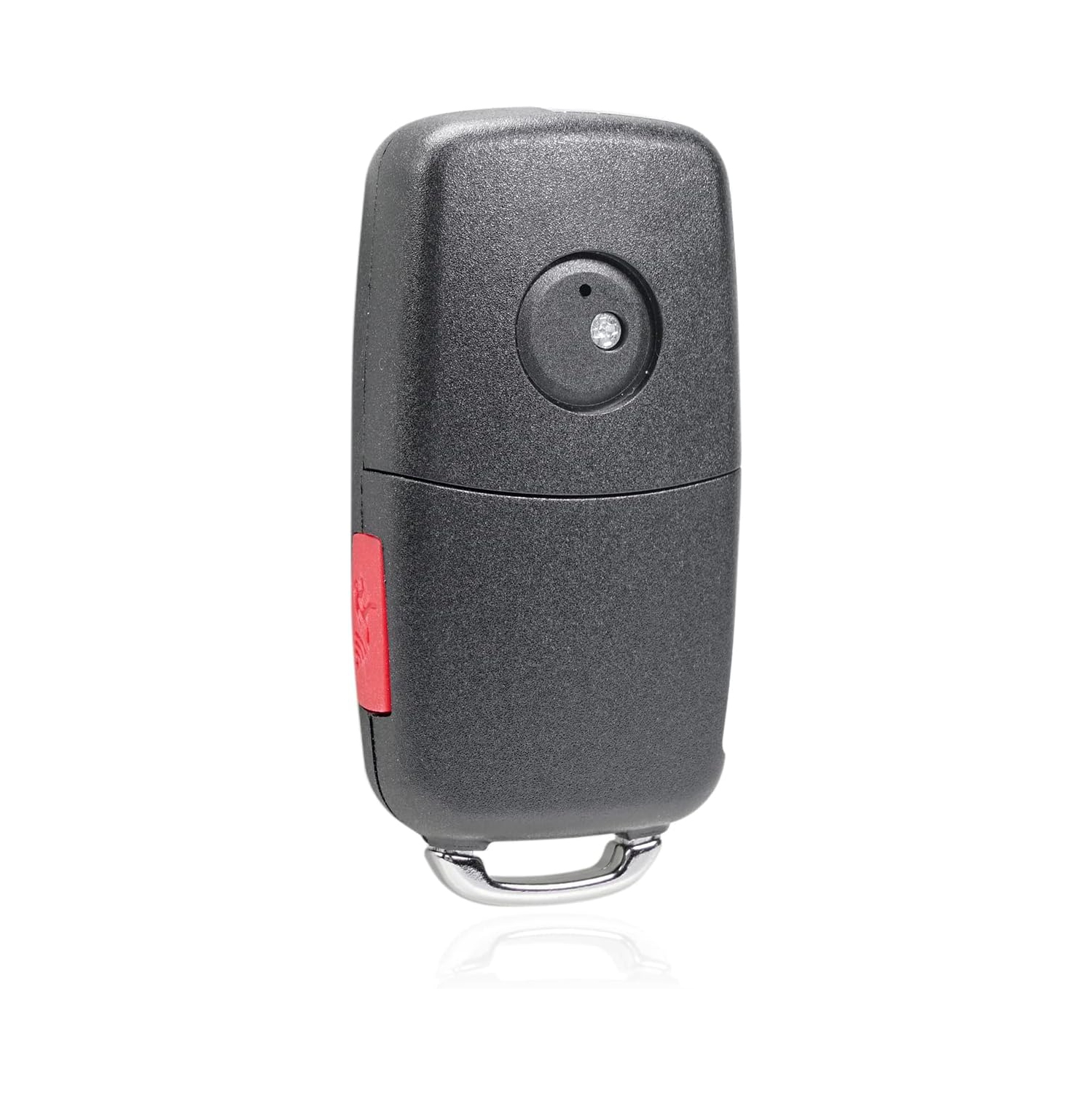4 Buttons Replacement Replacement Keyless Entry Remote Car Key Fob Black for NBG010180T Volkswagen- Golf GTI