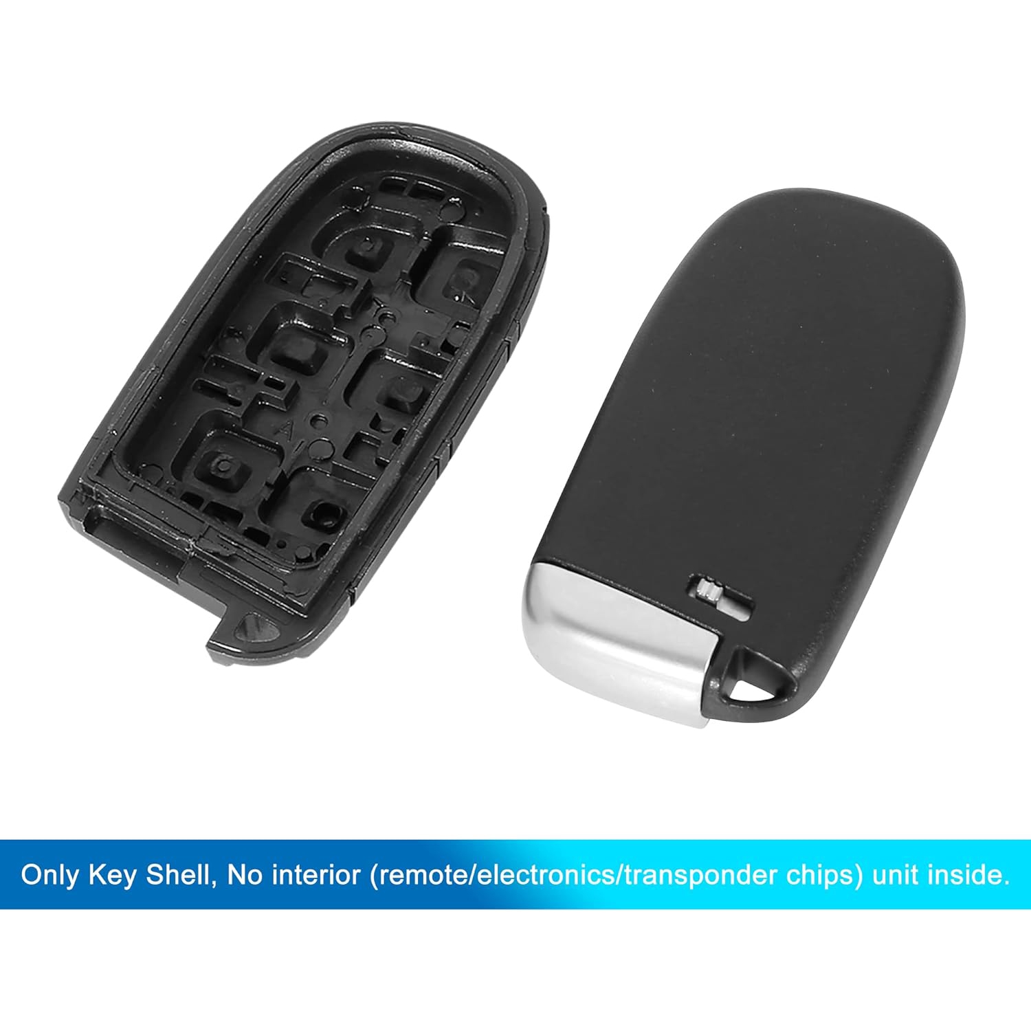 New Car Replacement Key Fob Shell Case Black M3N-40821302 for Jeep Grand Cherokee 2014-2018 Comp
