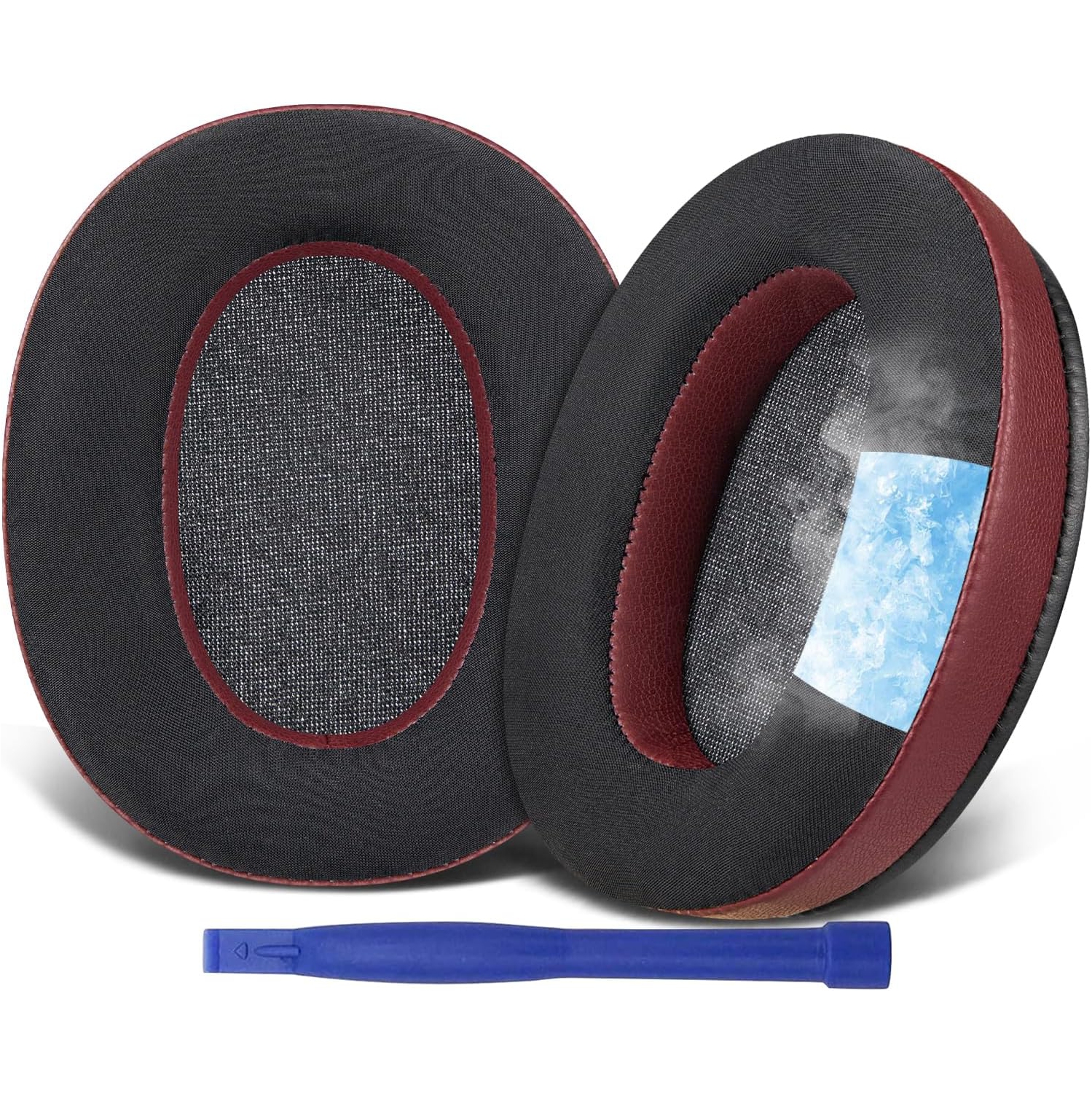 Cooling Gel Earpads Cushions Replacement for Sony WH-XB910 XB910N Extra B Noise Cancelling Headphones,
