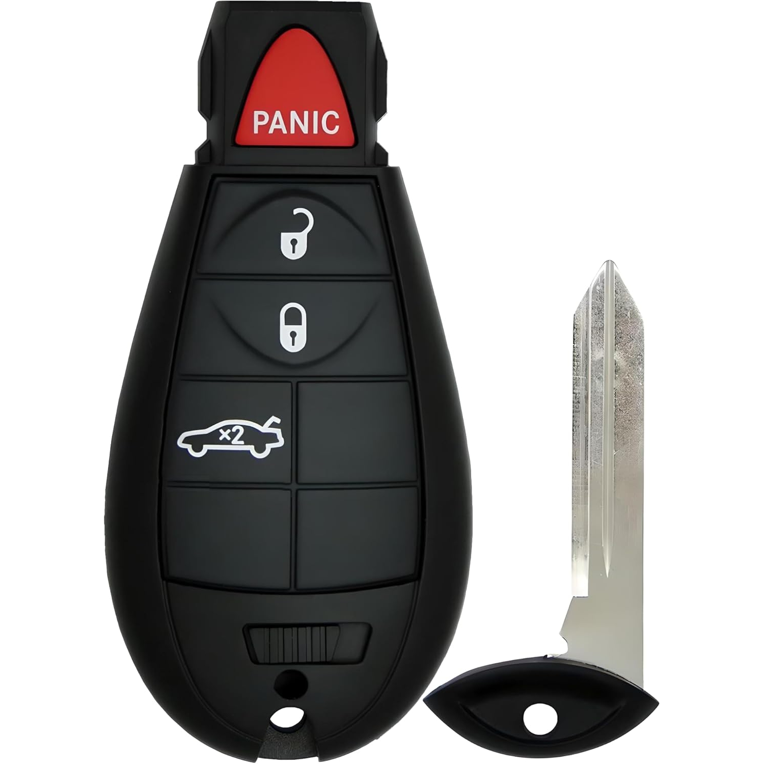 © 1 New Replacement Keyless Entry 4 Buttons Remote Start Car Key Fob M3N5WY783X, IYZ-C01C for 300