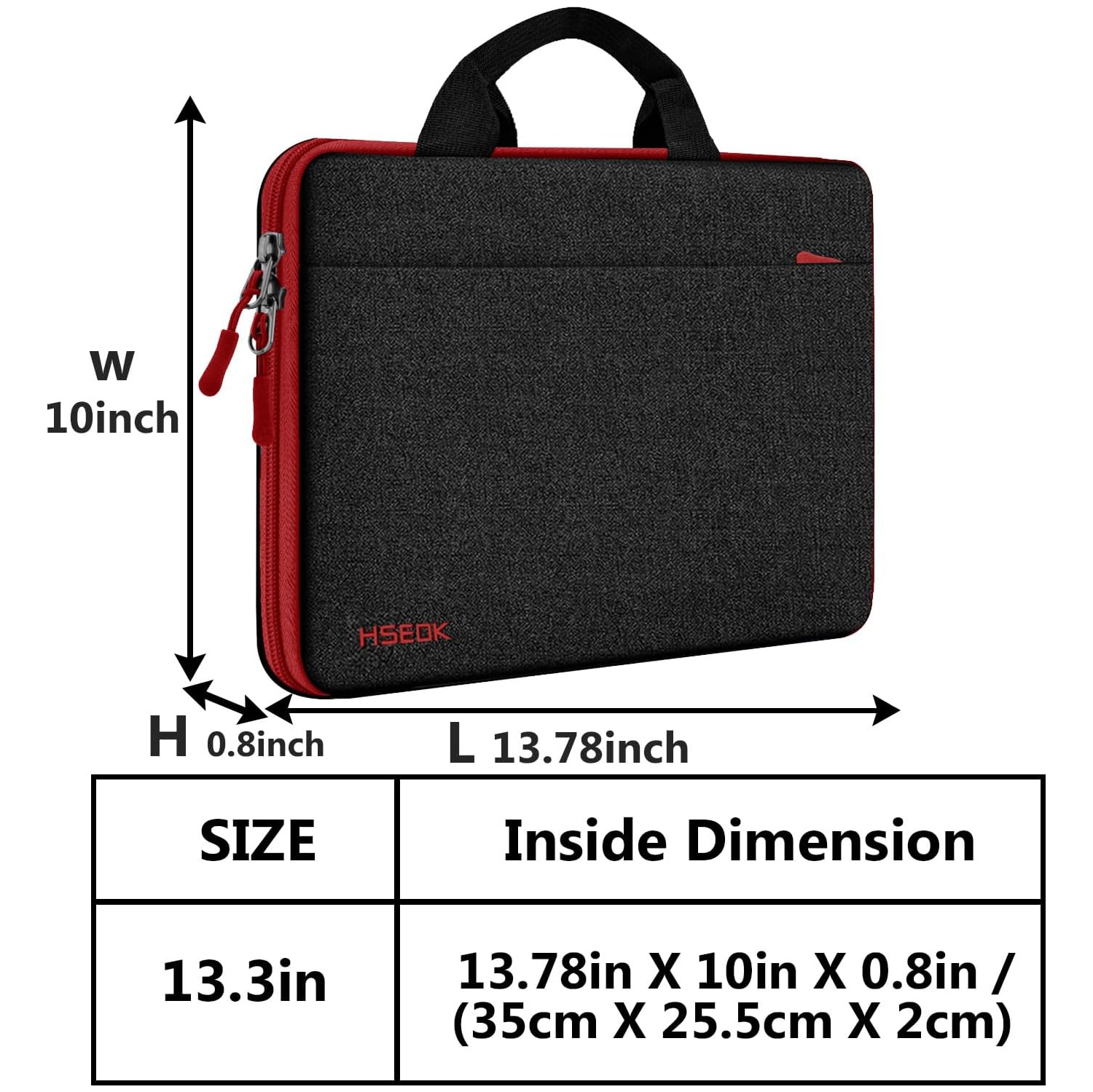 Laptop Sleeve 13.3 Inch Case Briefcase Compatible with MacBook Pro 14 inch 2021 M1 Pro/M1 Max A2442 and All Model