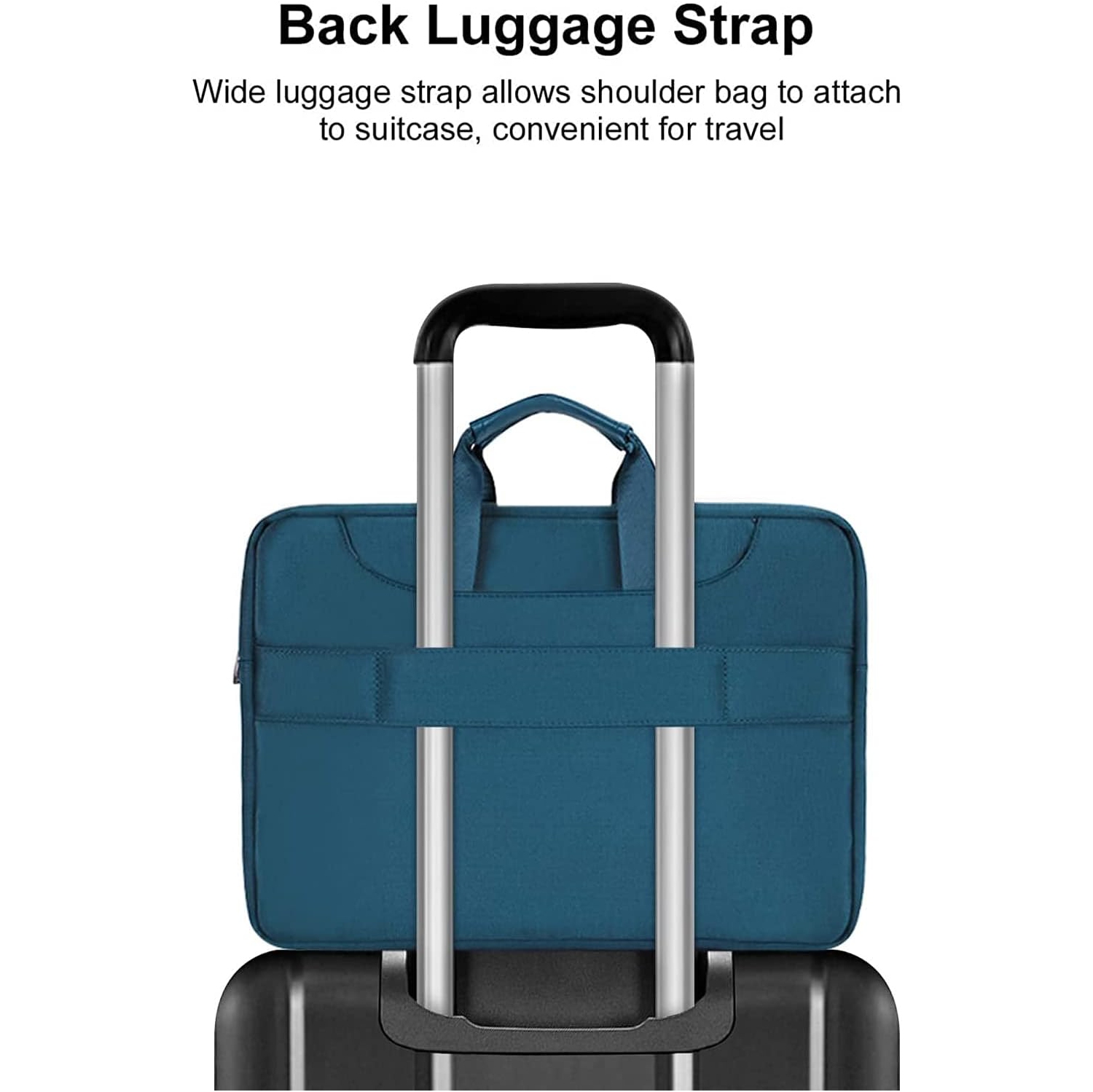 Sac à bandoulière protecteur pour portable de 360 Compatible avec MacBook Air 15 po M2 A2941 2023/Pro 16 po 2023-2019/Pro