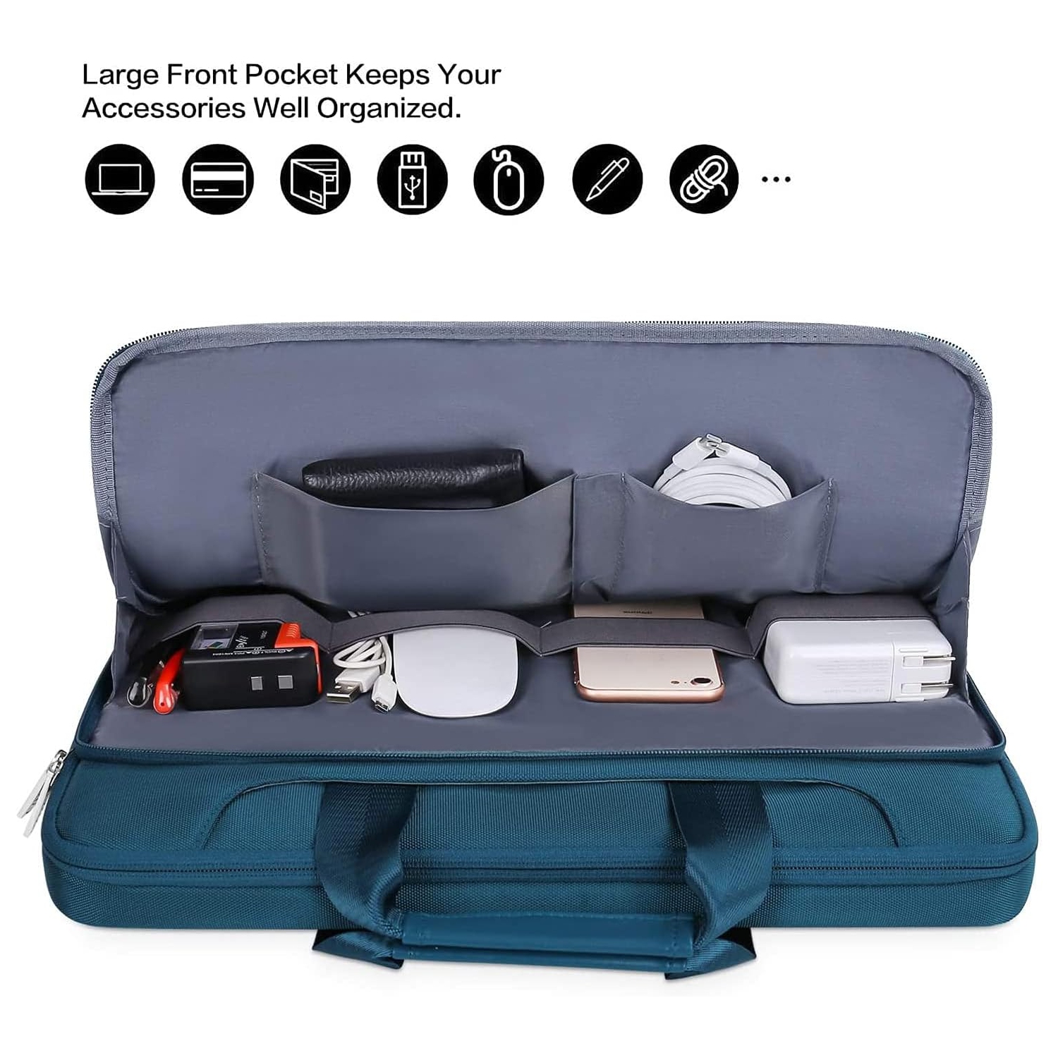 Sac à bandoulière protecteur pour portable de 360 Compatible avec MacBook Air 15 po M2 A2941 2023/Pro 16 po 2023-2019/Pro