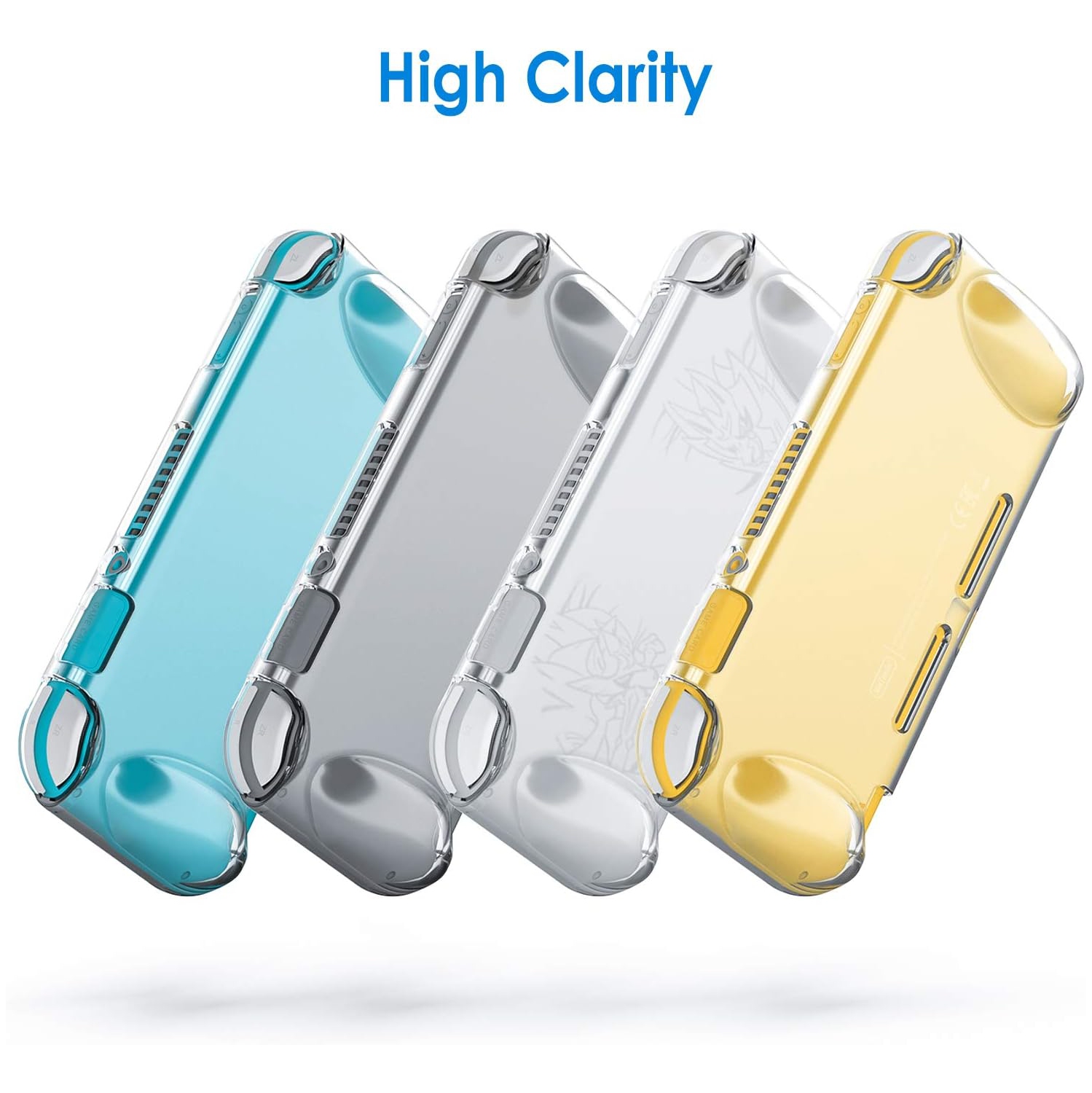 Protective Case for Nintendo Switch Lite 2019, Grip Cover with Shock-Absorption and Anti-Scratch Design