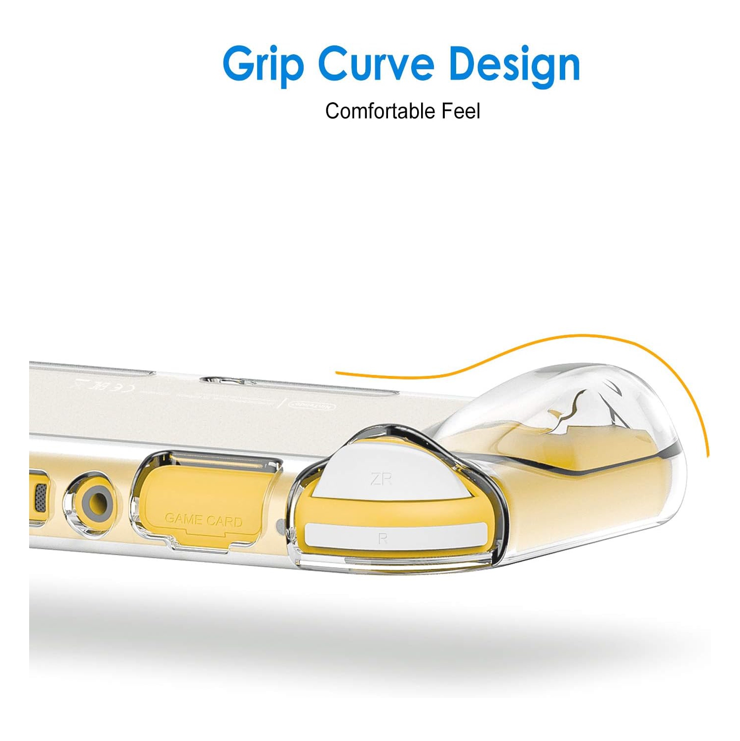 Protective Case for Nintendo Switch Lite 2019, Grip Cover with Shock-Absorption and Anti-Scratch Design