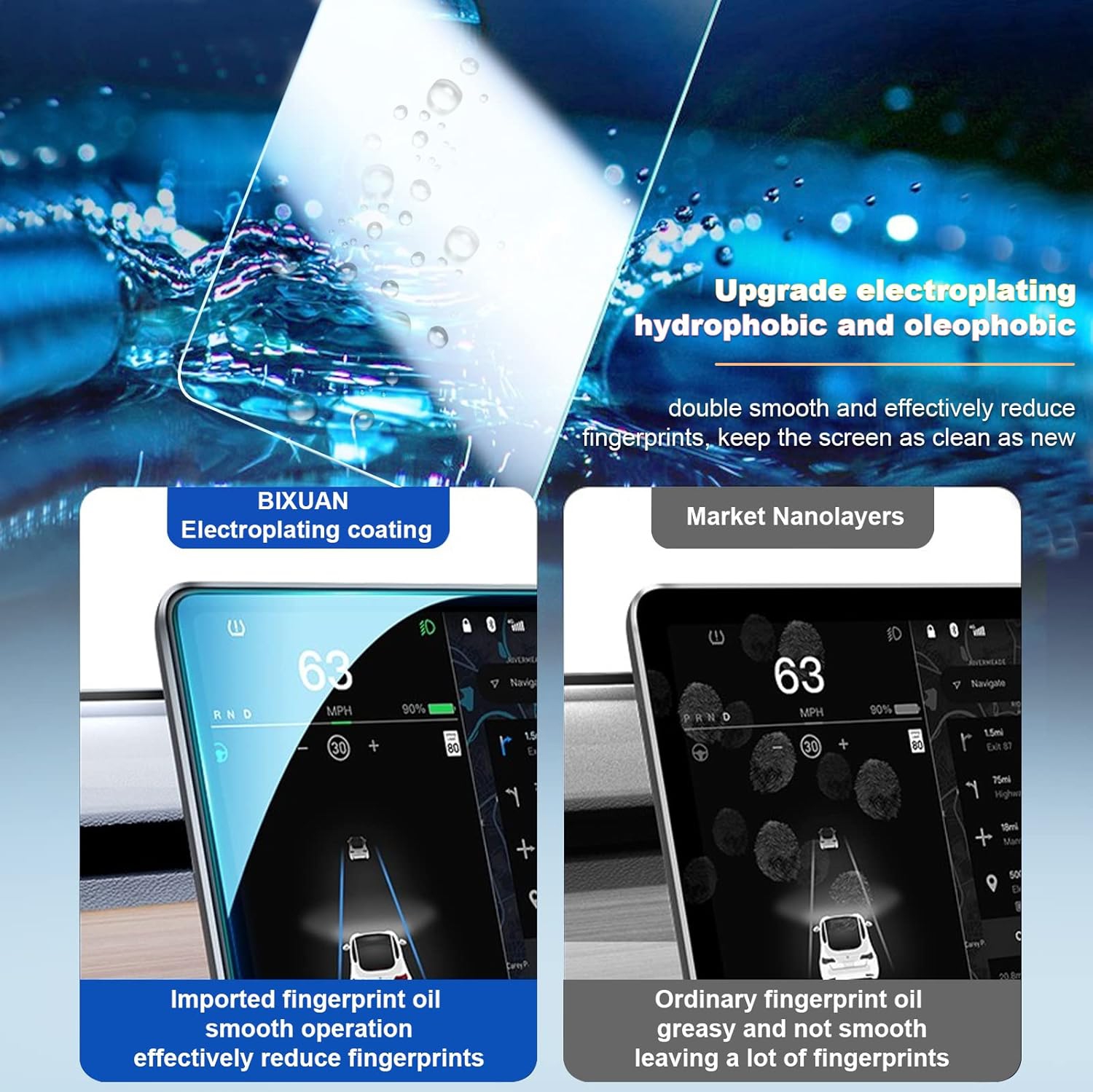 2023 2022 Ram 1500 Screen Protector for 2019-2021 2022 2023 Ram 1500 2500 3500 Uconnect 12-inch GPS Touch Screen