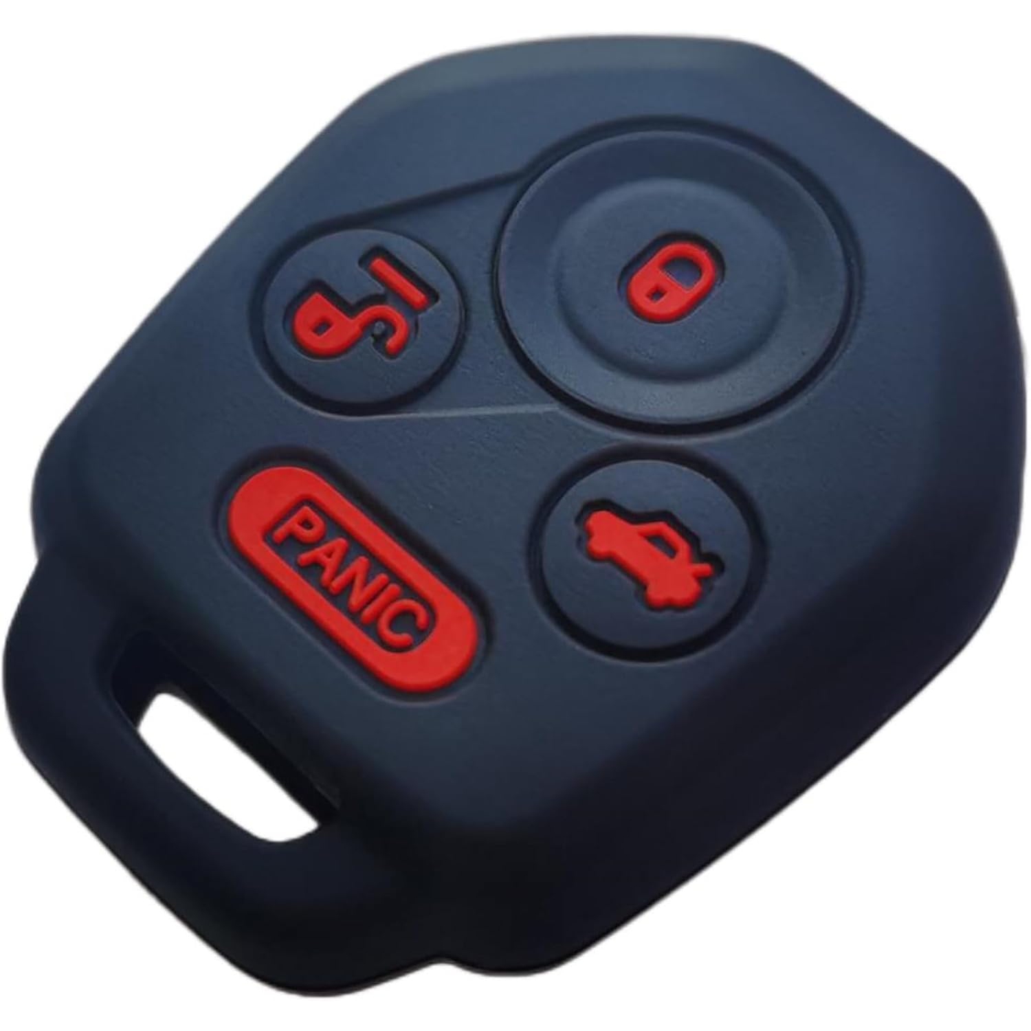 Couvercle de porte-clés en silicone Protecteur d'étui sans clé compatible avec Subaru Crosstrek Forester Impreza Legacy