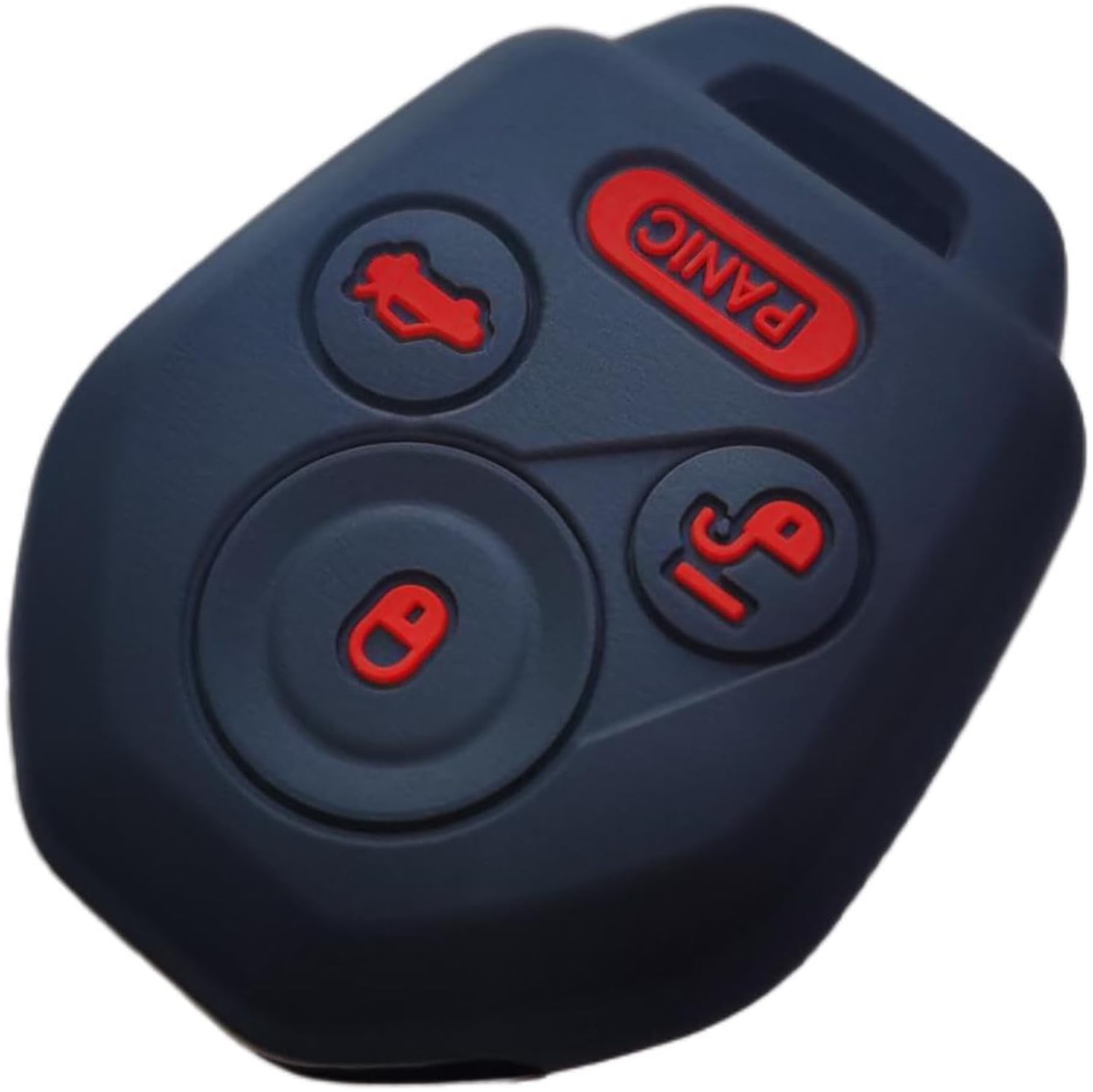 Couvercle de porte-clés en silicone Protecteur d'étui sans clé compatible avec Subaru Crosstrek Forester Impreza Legacy