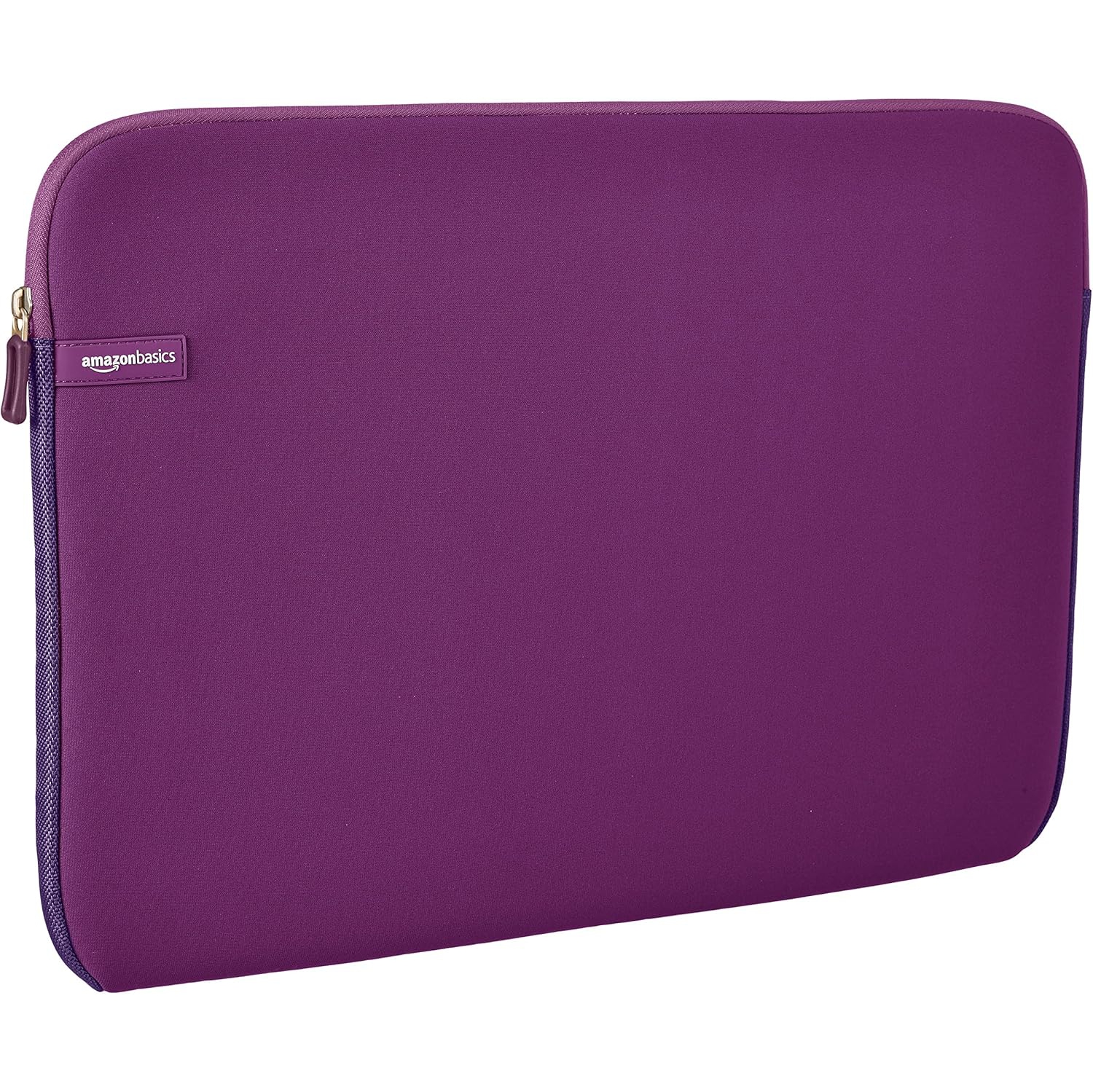 17.3-Inch Laptop Sleeve, Protective Case with Zipper - Purple