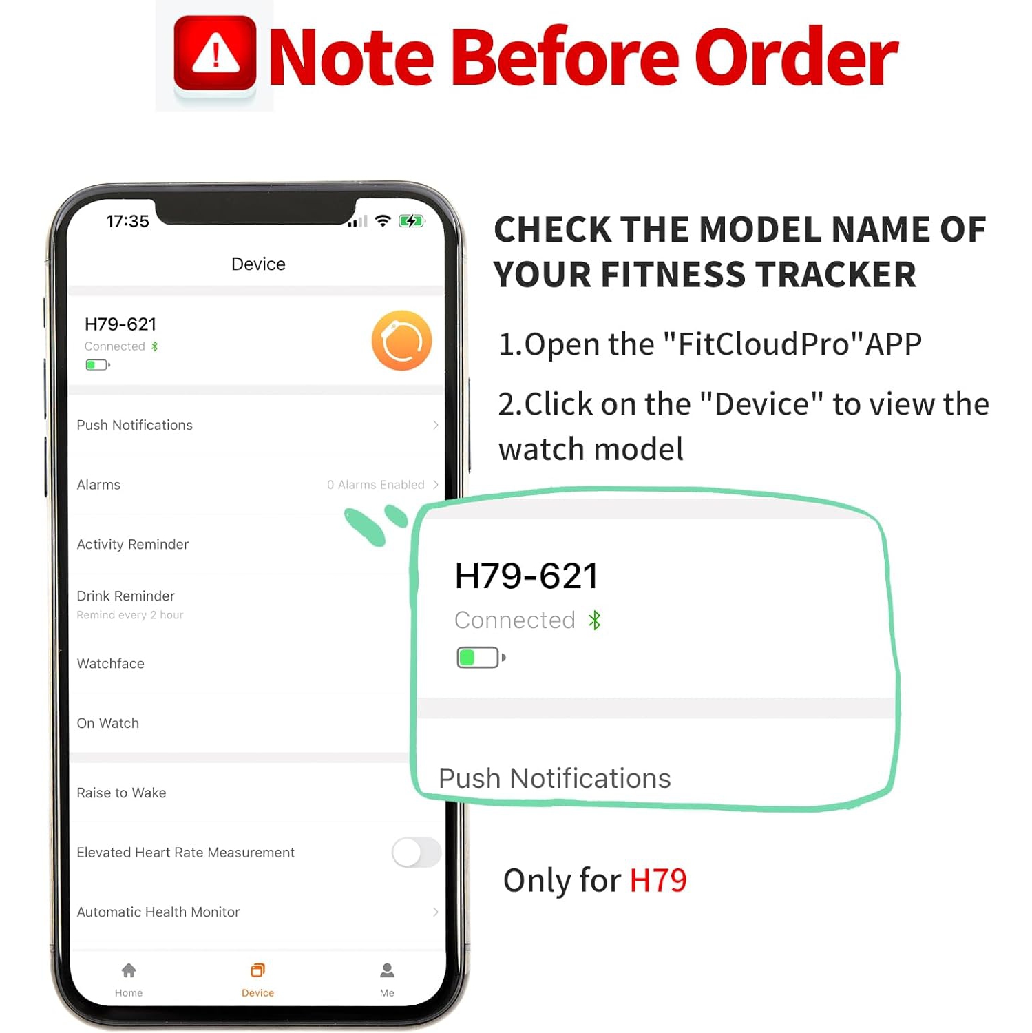 Chargeur de montre intelligente pour enfants, câble de recharge USB magnétique, câble de recharge USB, montre pour enfants H79