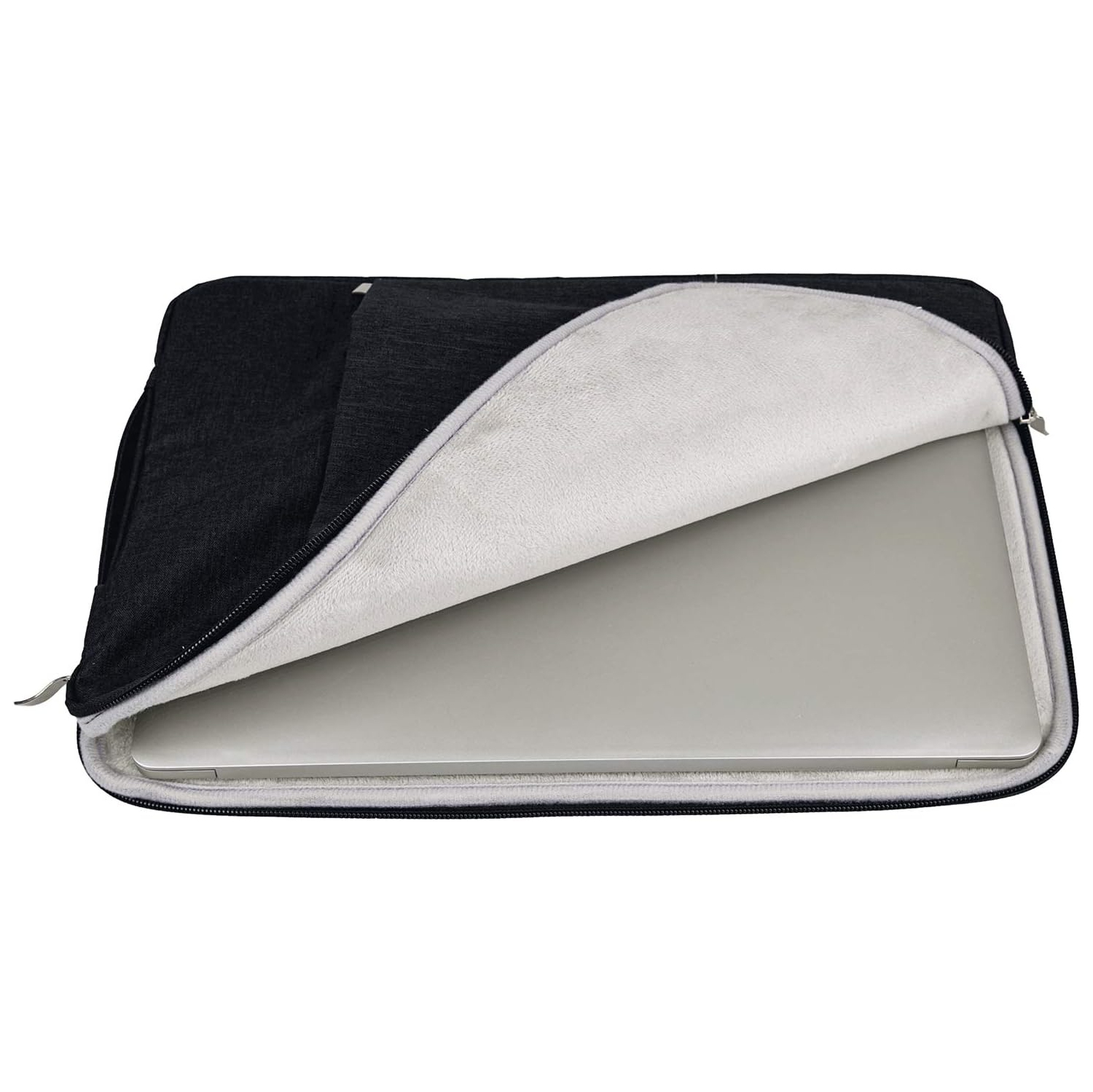 RAINYEAR 15.6 Inch Laptop Sleeve Case Compatible with 15.6" Notebook Computer Chromebook,Handbag with Handle Front