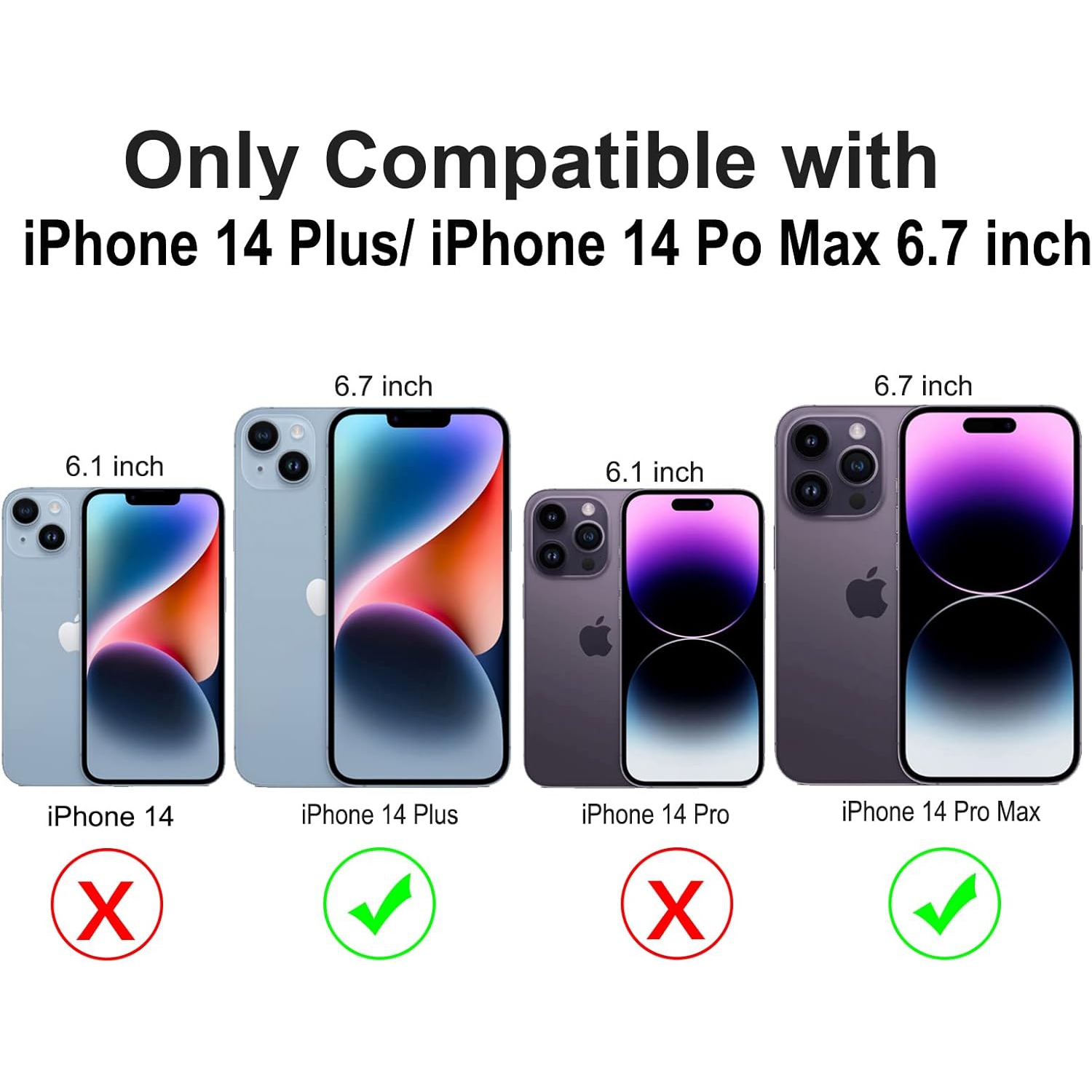 y Case for iPhone 14 Pro Max, 8500mAh Ultra-Slim Portable Charger Case Rechargeable y Pack Charging