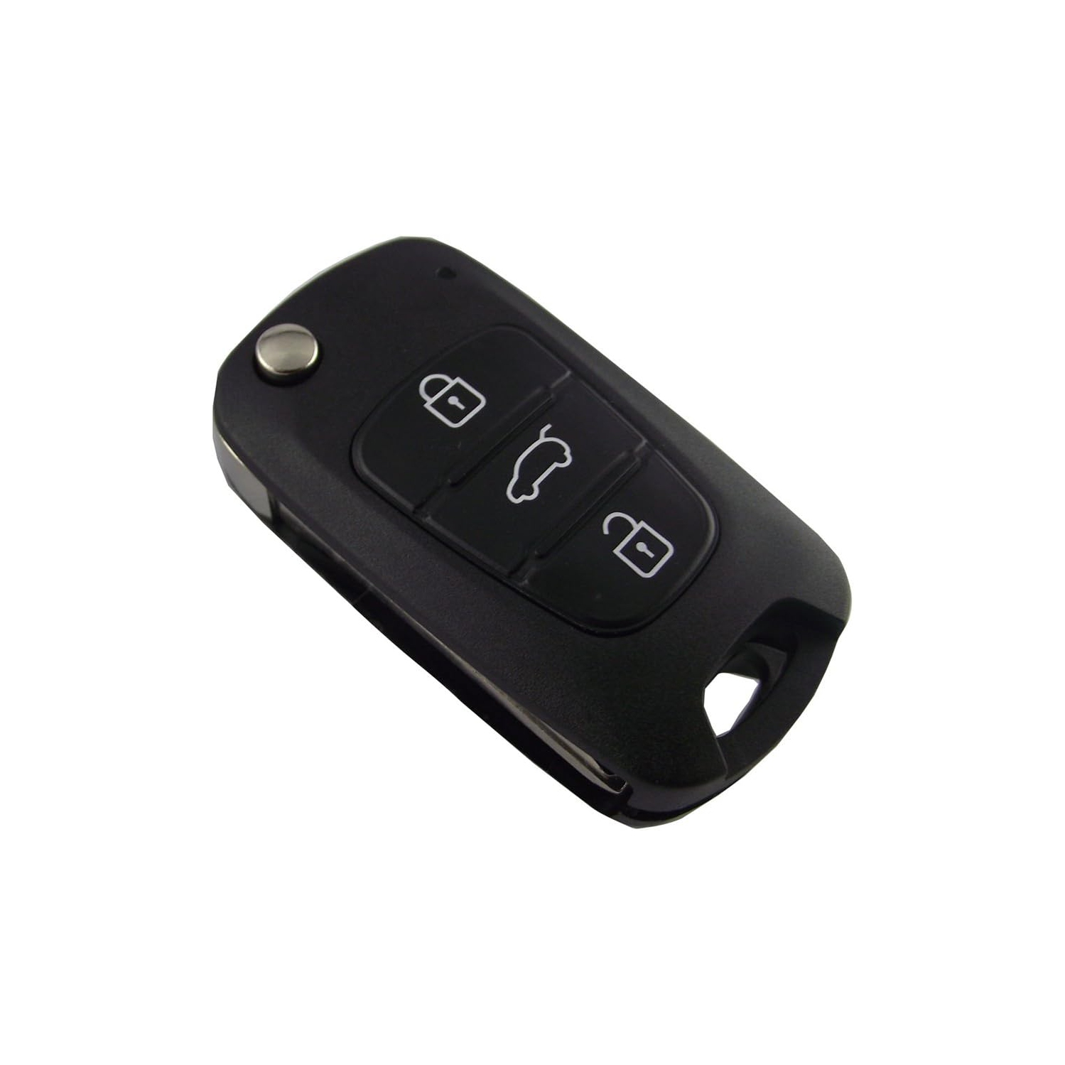 Non coupé Remplacement du boîtier de voiture pour clé à distance rabattable vierge pour Kia Forte Sportage Soul 3 boutons n° 2011-2012