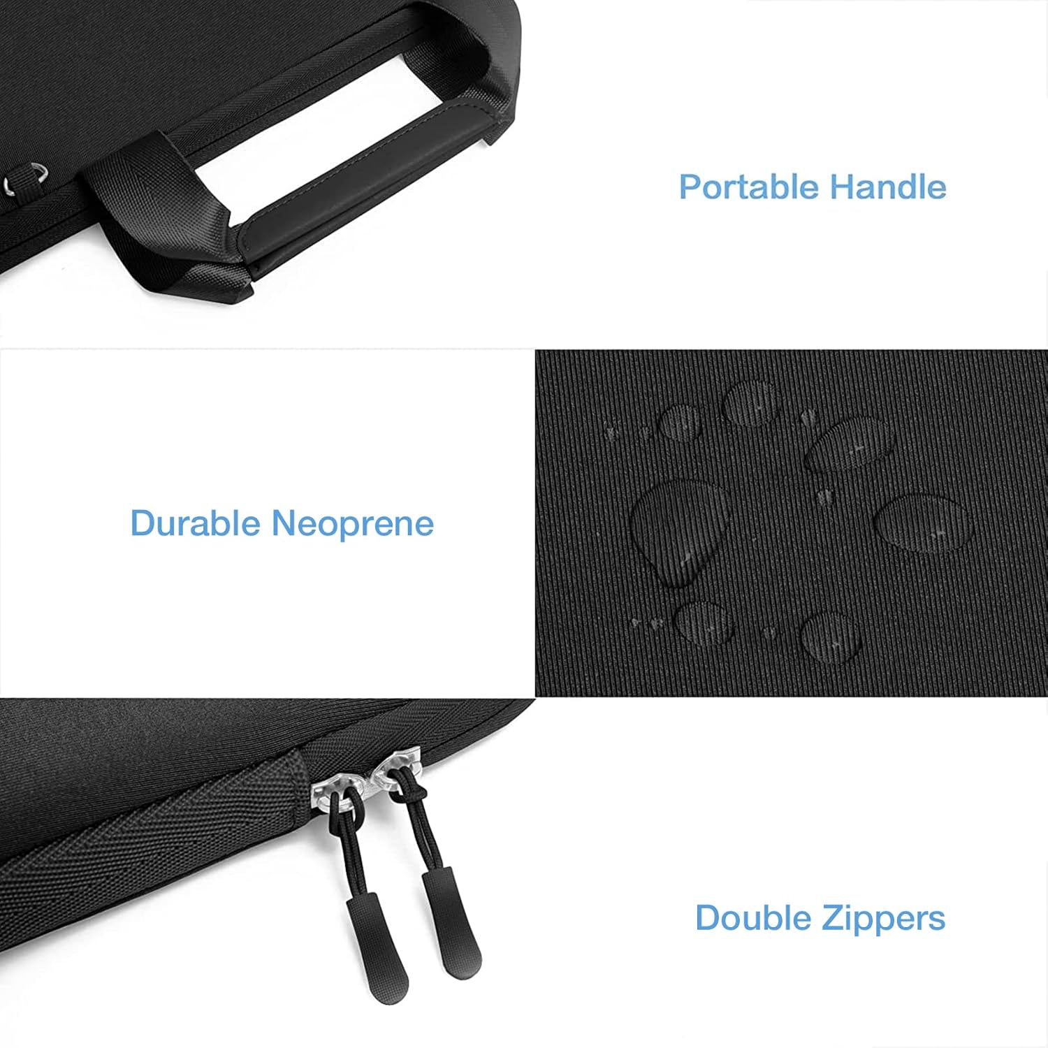 Laptop Sleeve Compatible with MacBook Air/Pro, 13-13.3 inch Notebook, Compatible with MacBook Pro 14 inch M3 M2