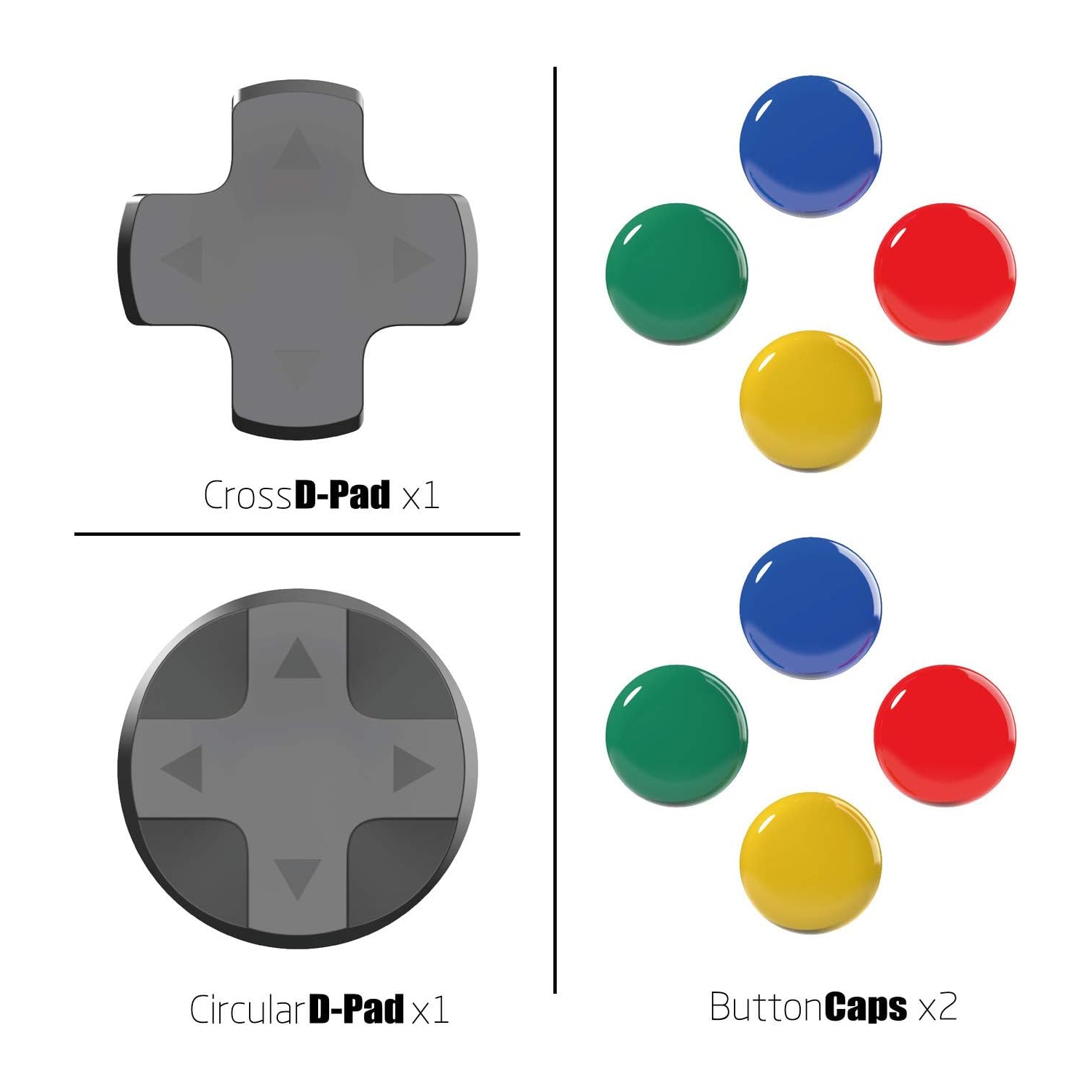 D-Pad Button Cap Set for Nintendo Switch Joy-con