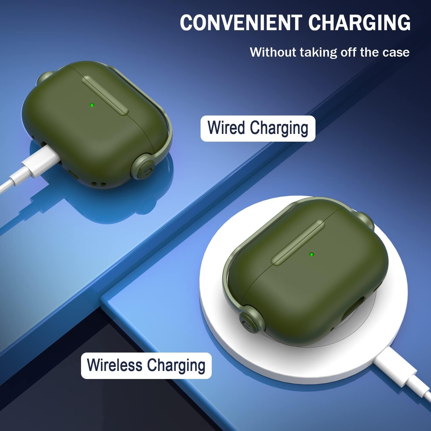 Airpods Pro Case with Secure Lock & Kit, Music Earphone Protective