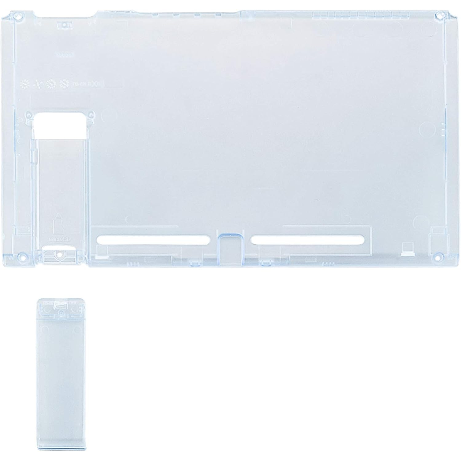 Glacier Blue Console Back Plate DIY Replacement Housing Shell Case for Nintendo Switch Console