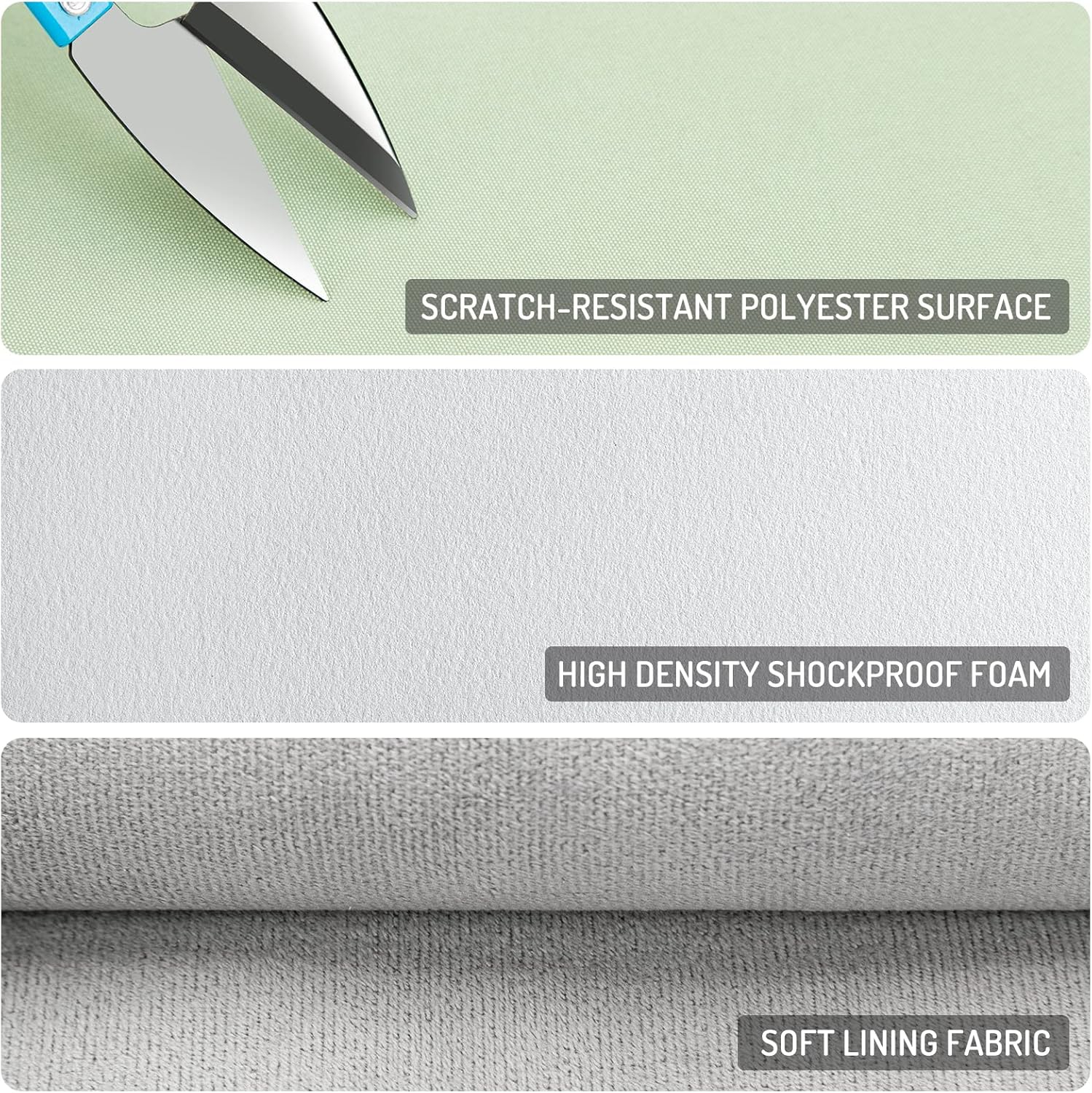 aYoung 15.6 Inch Laptop Case Carrying Bag Sleeve Cover, Waterproof Soft Small Briefcase for 15 15.6 16 inch Acer