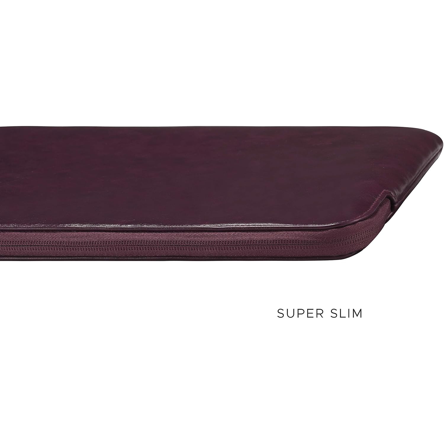 Housse mince pour portable compatible avec MacBook Pro M2 M1 de 13&nbsp;po et MacBook Air 13&nbsp;po M3 M2 M1, sac en cuir PU