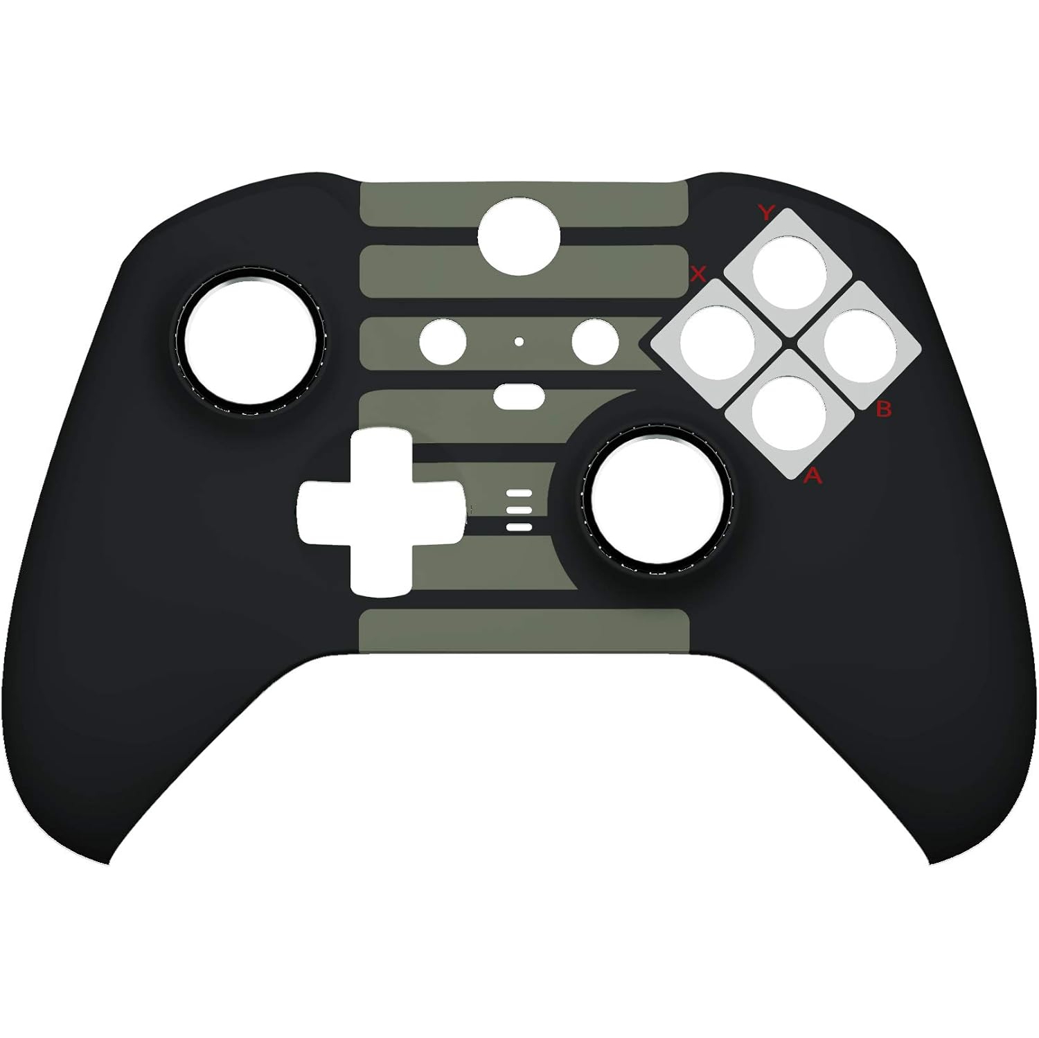 Façade de style NES Clic, trousse de remplacement pour boîtier avant pour Xbox One Elite Series 2