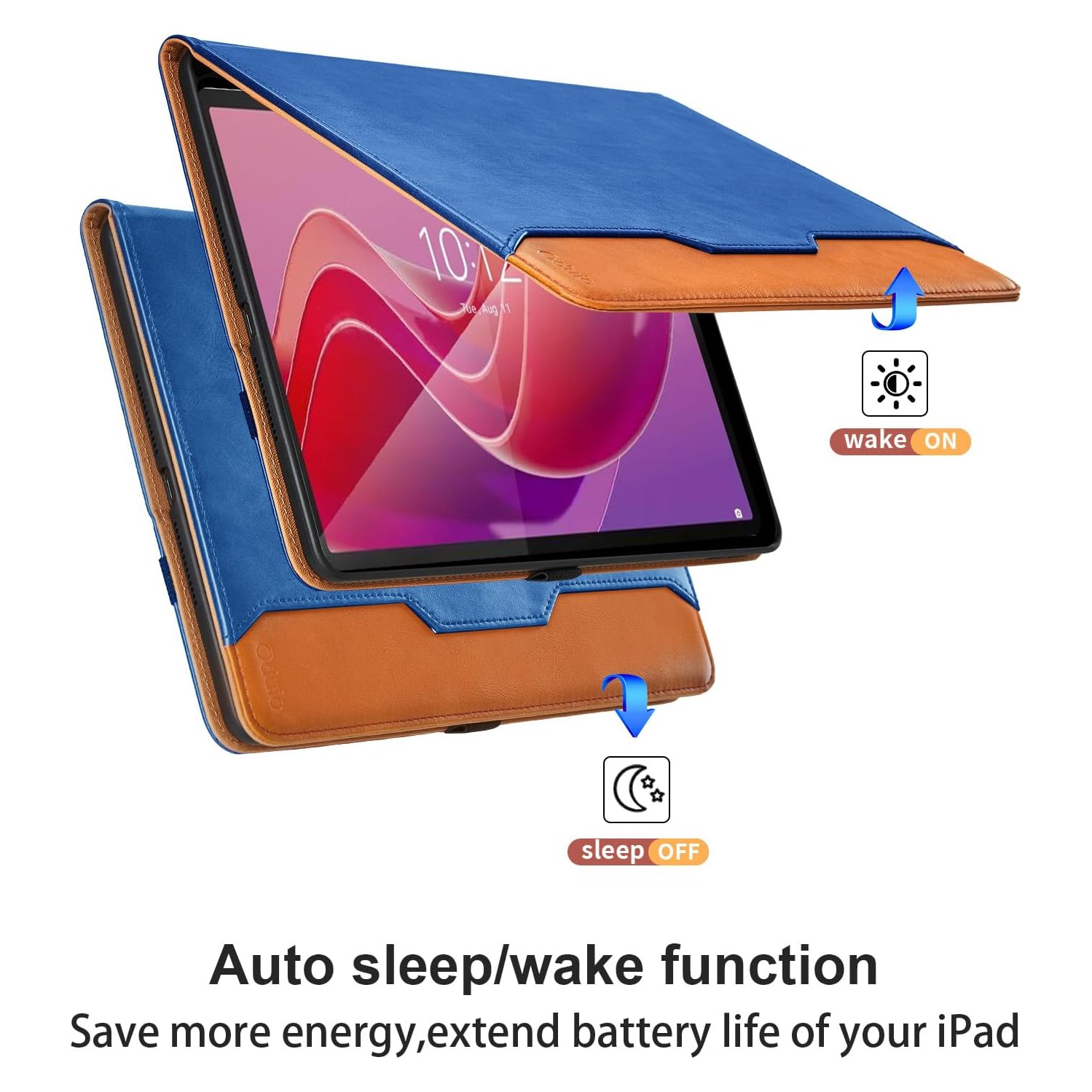 Case for Lenovo Tab M11 11" 2024, Lenovo Tablet M11 Case - [Auto Wake/Sleep] PU Leather Business Flip Folio