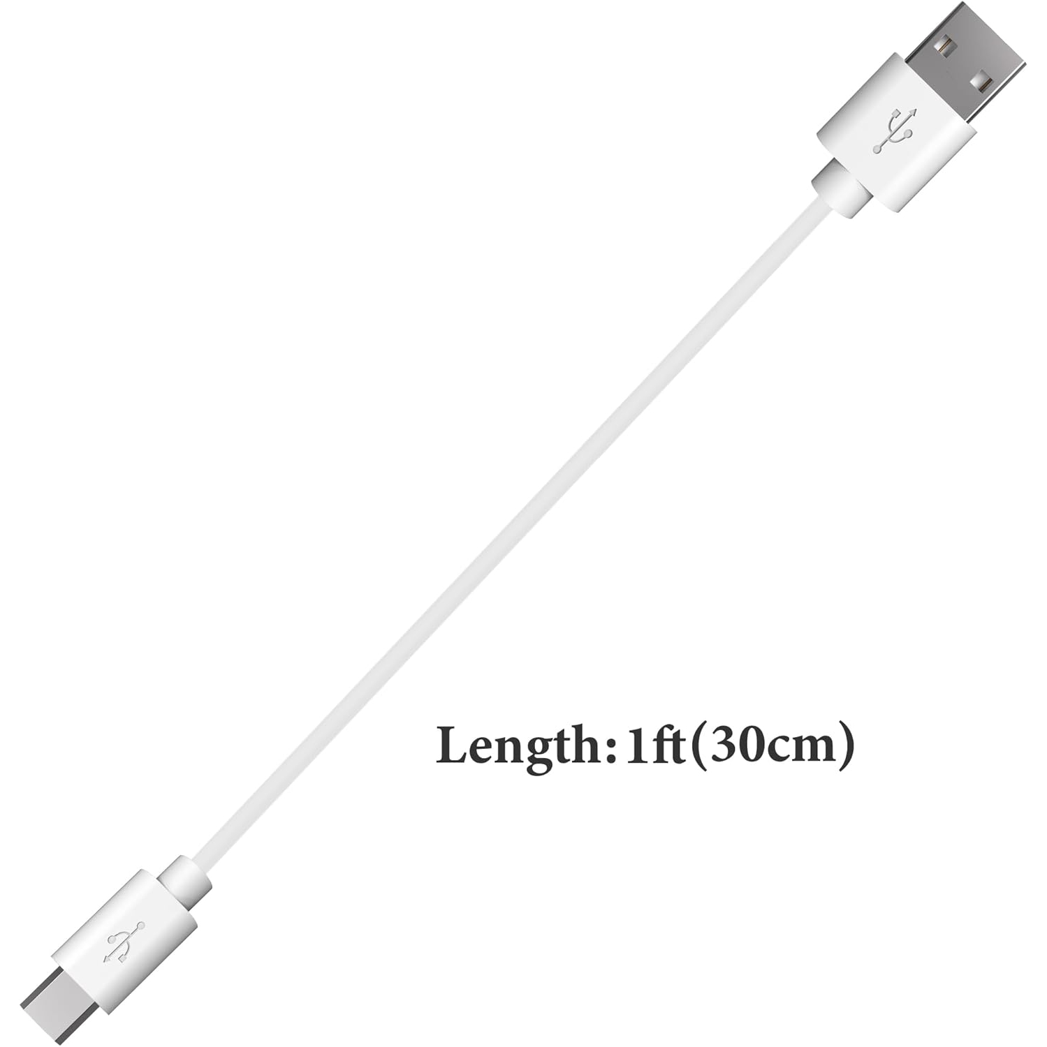 Écouteurs USB; Câble de chargement court compatible avec les Studio3, Studio2, Studio, Solo3.0, chargeur Solo2.0 de Beats