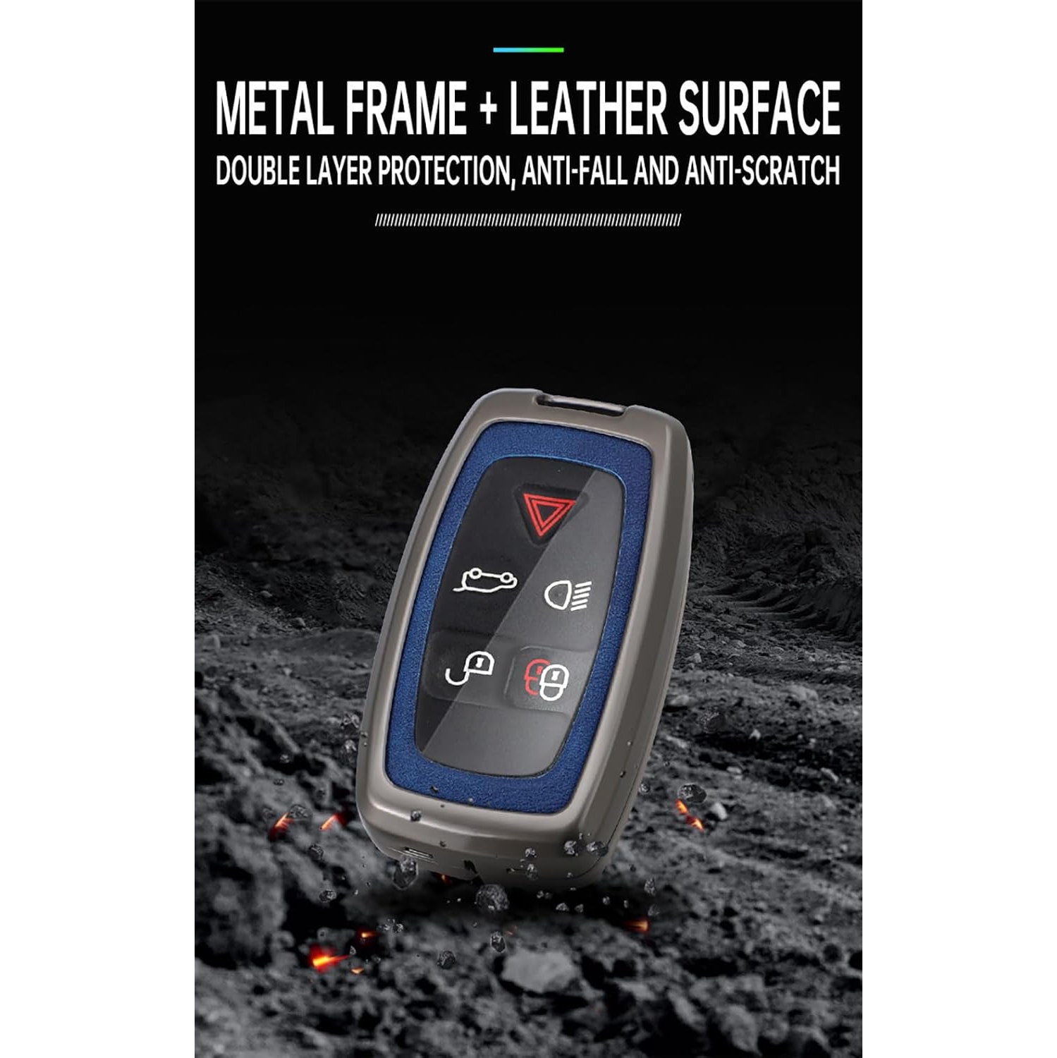 Couvre-clés convenant à la clé Jaguar