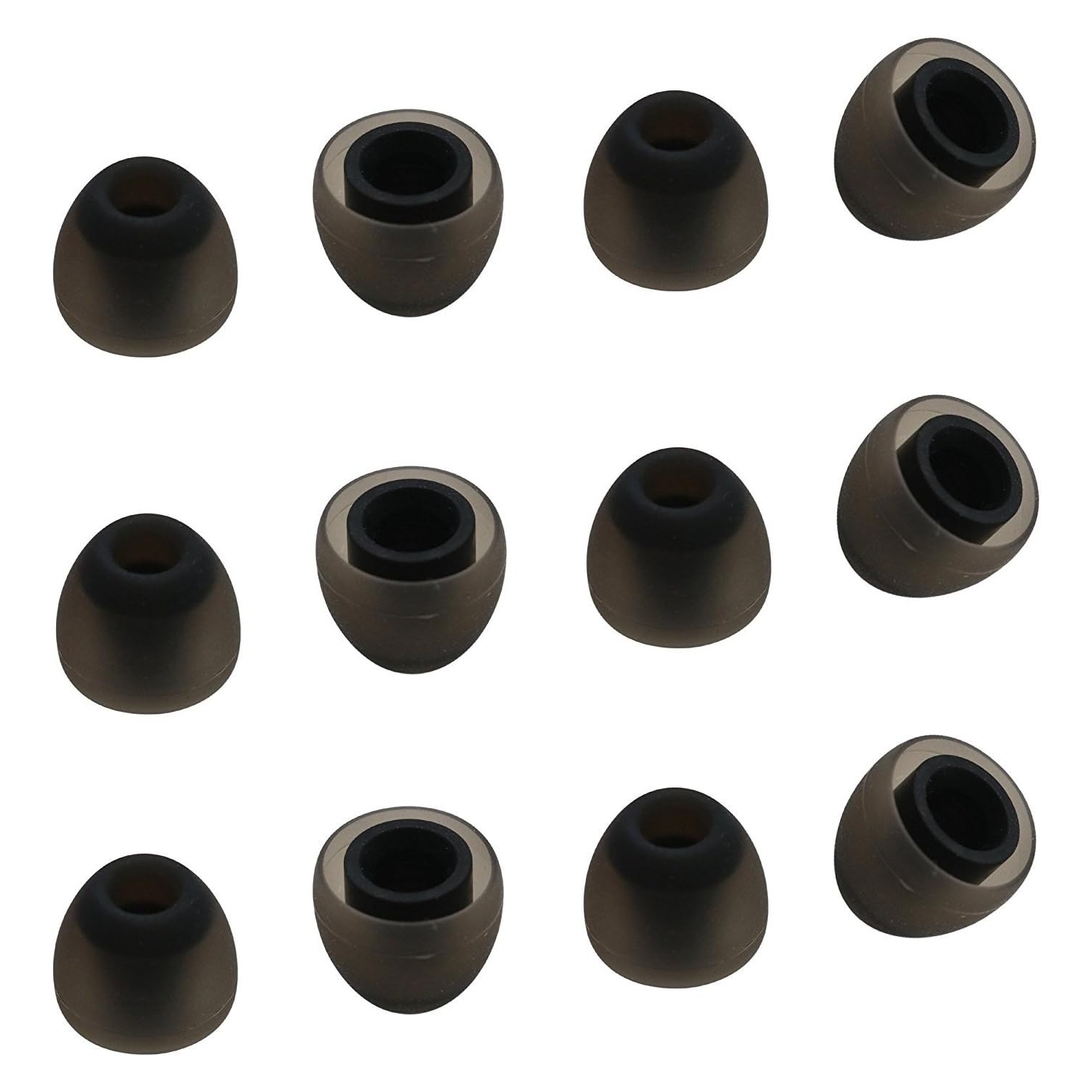 Embouts pour écouteurs bouton X4 X3 X2 X Bluebud de Jaybird, petite taille 6 paires d'embouts de rechange en silicone souple, ajustement