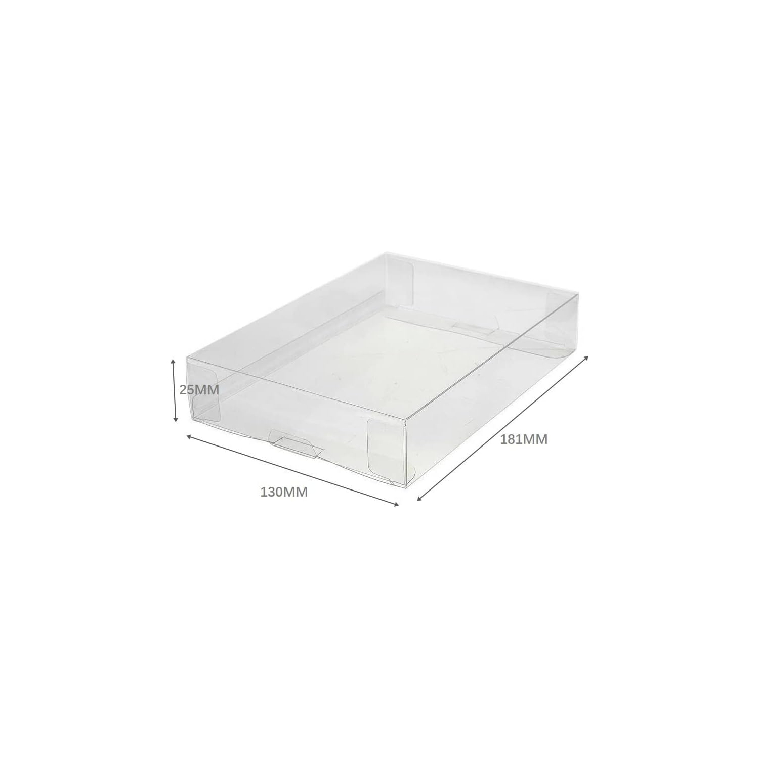 Box Protector for NES Games Box Clear Case Sleeve Box 10 Pack