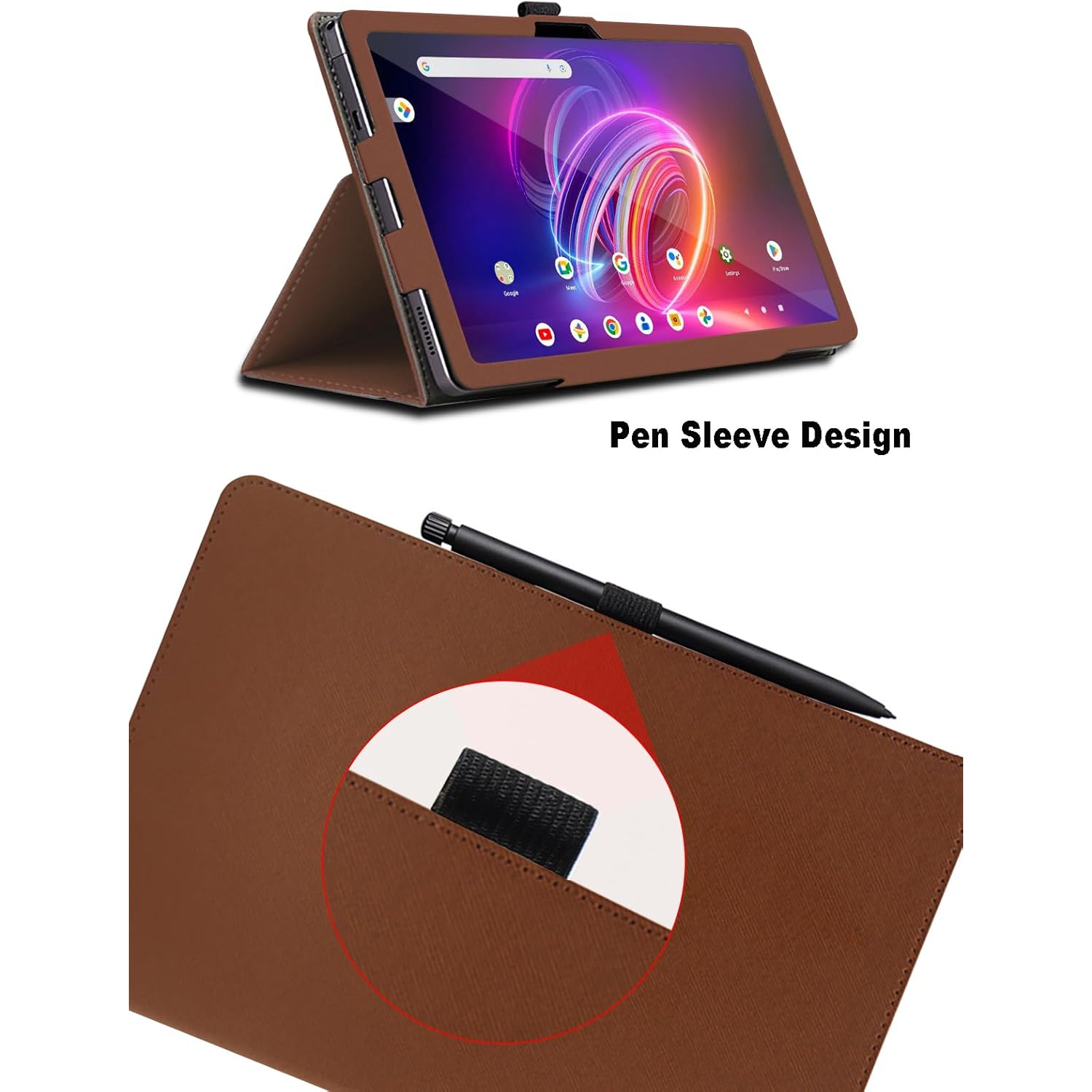 Case for Acer Iconia Tab P11 11 inch, Acer Iconia Tab P11 Tablet Case, Folding Stand Protective Cover with Pencil